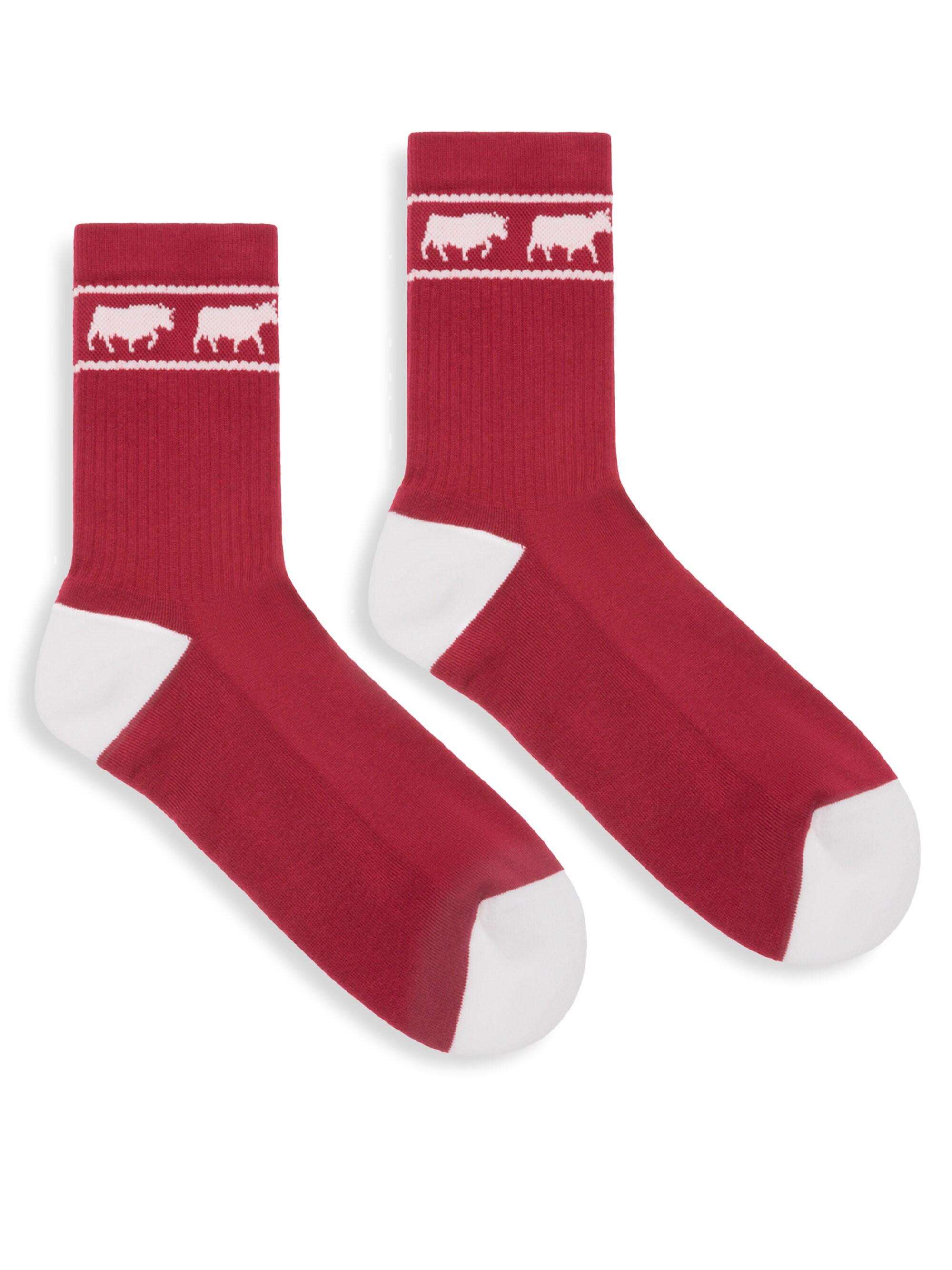 Bally Animal Socks in Red for Men | Lyst