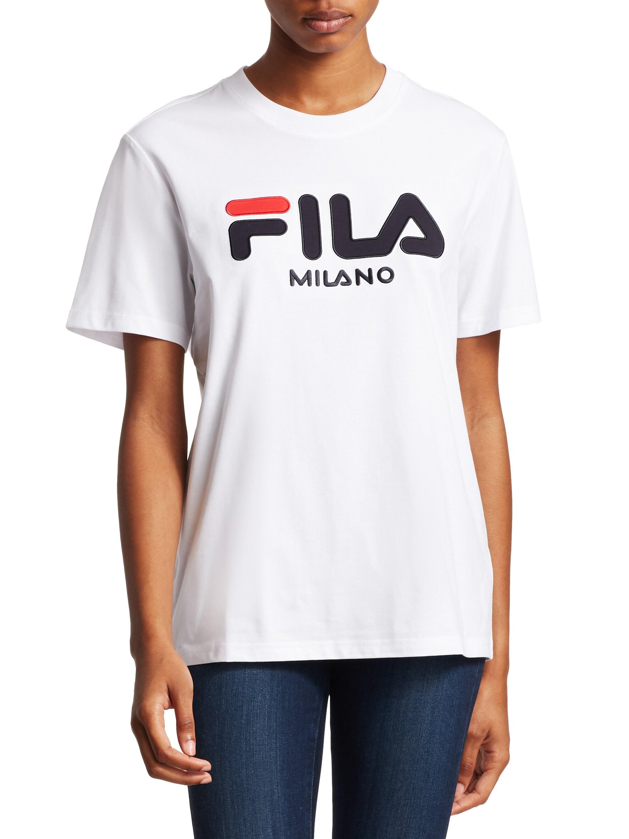 fila logo tee