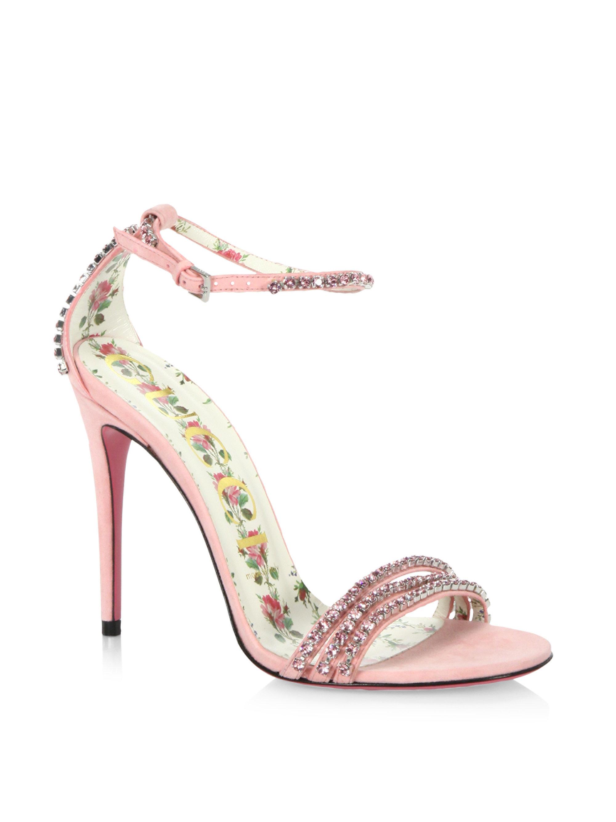 gucci butterfly heels