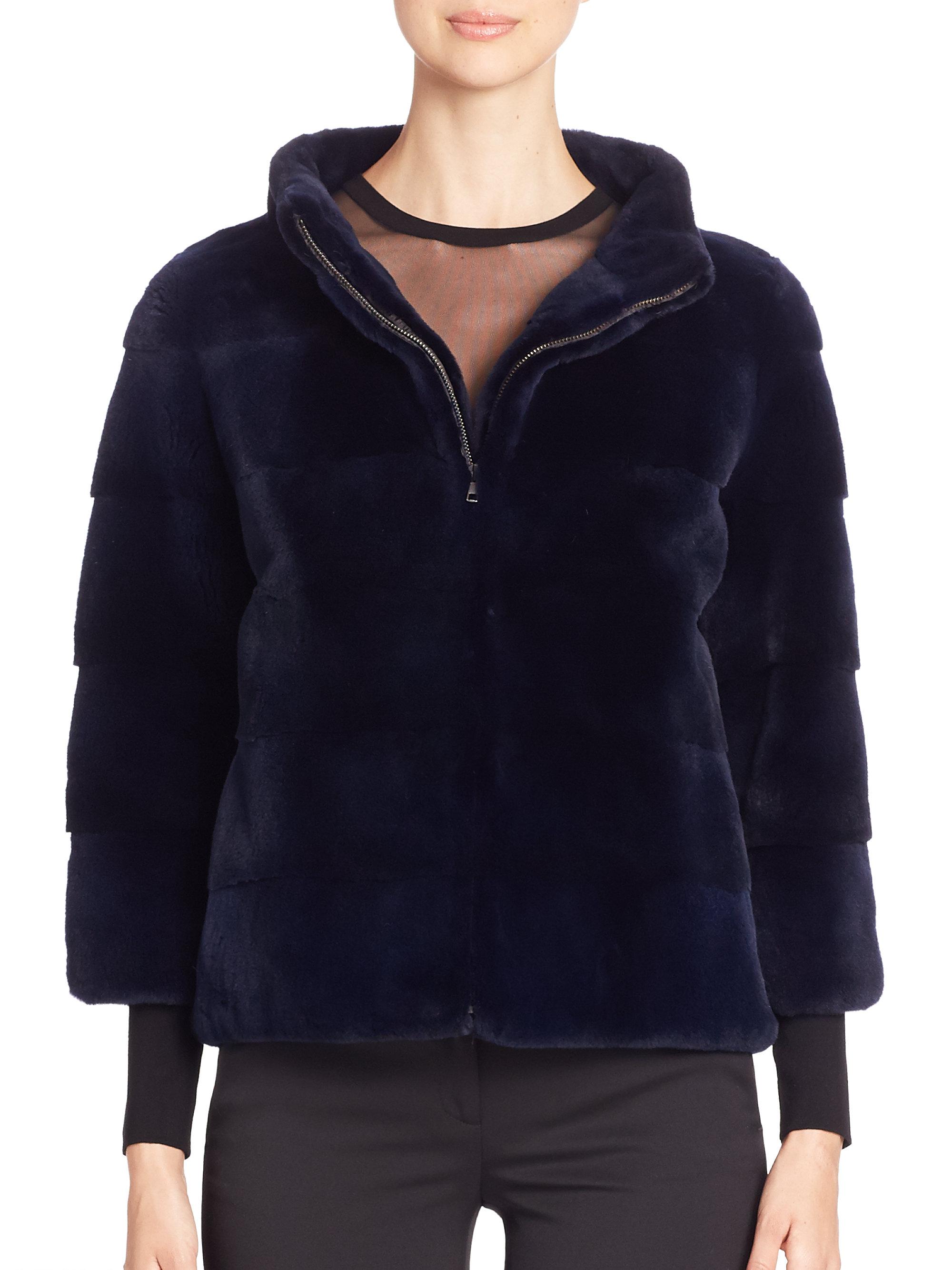 michael kors mink coat