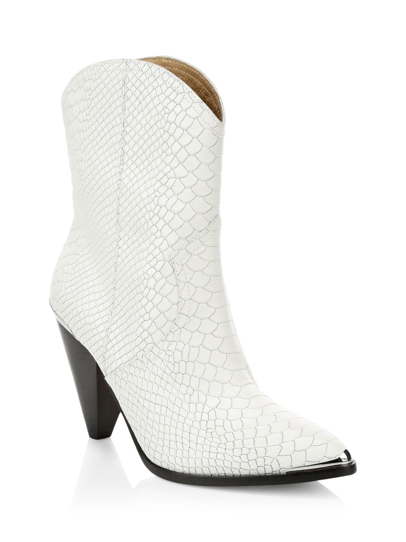 joie white booties