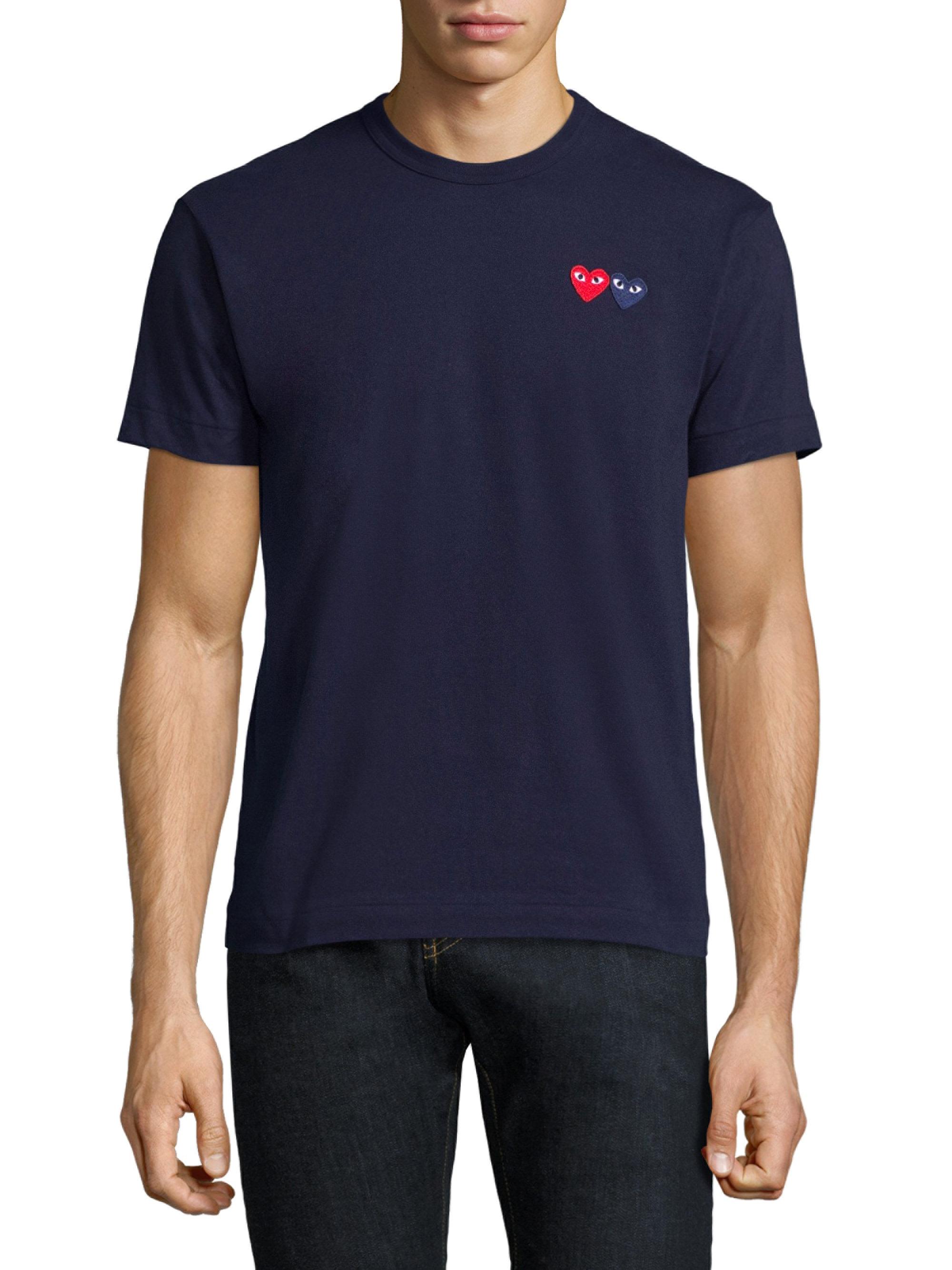 comme des garcons twin hearts