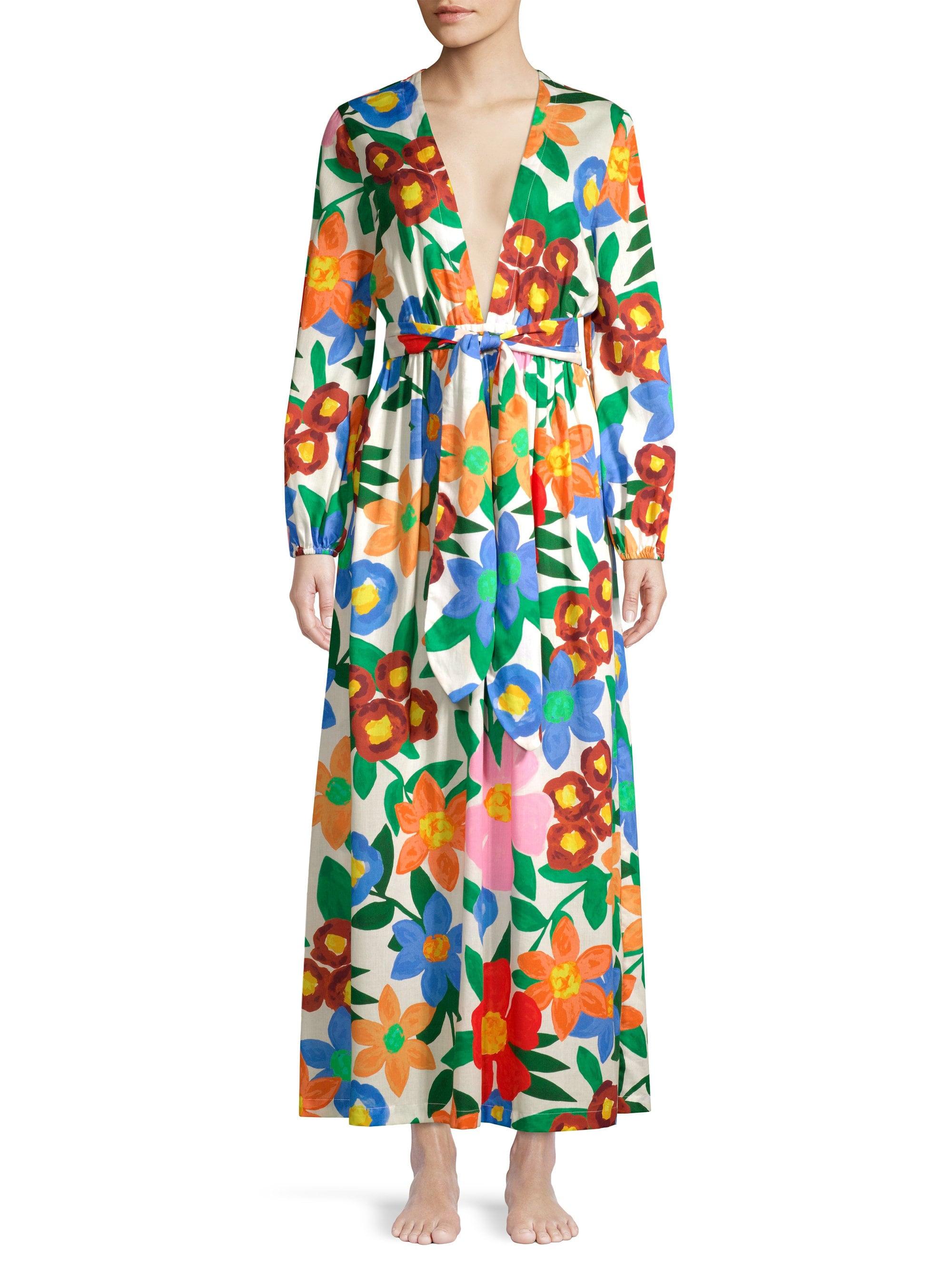 mara hoffman luna floral maxi dress
