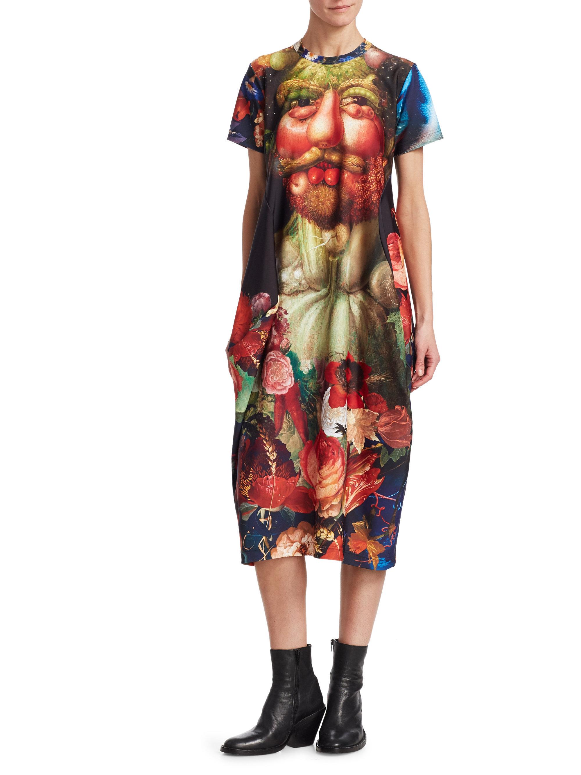comme des garcons t shirt dress