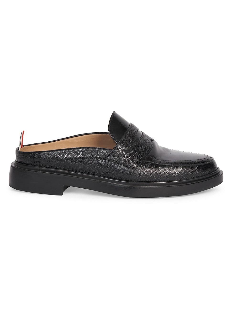 born cayo leather penny loafer mule