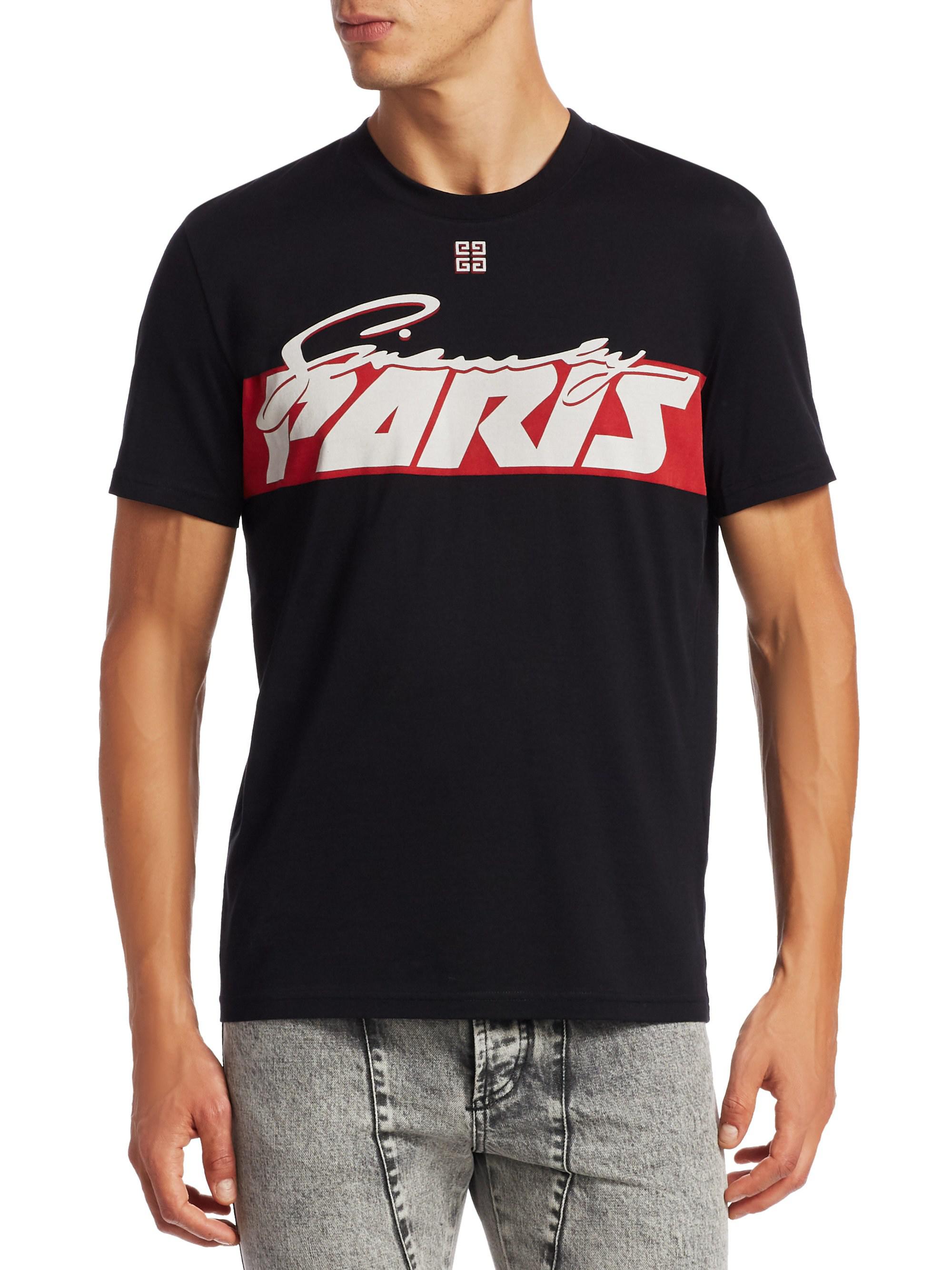 givenchy printed tee