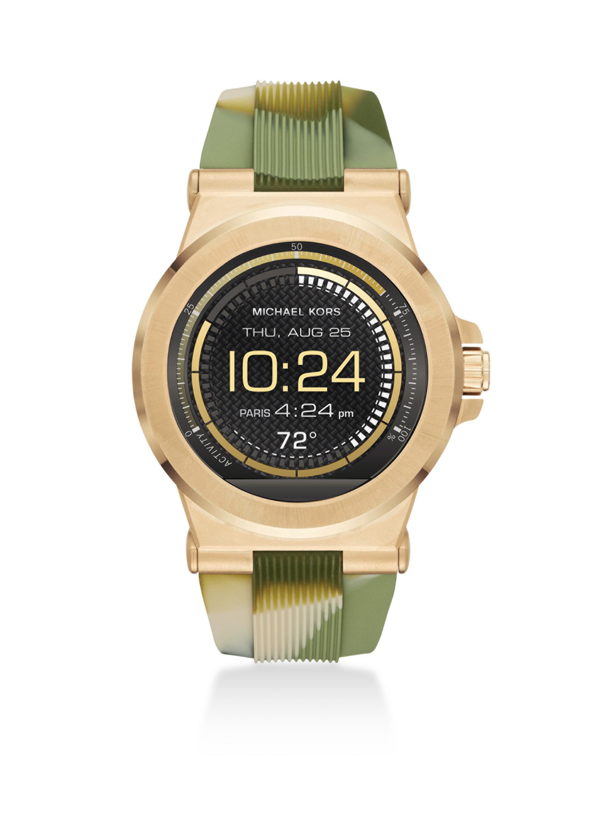 michael kors dylan smartwatch strap