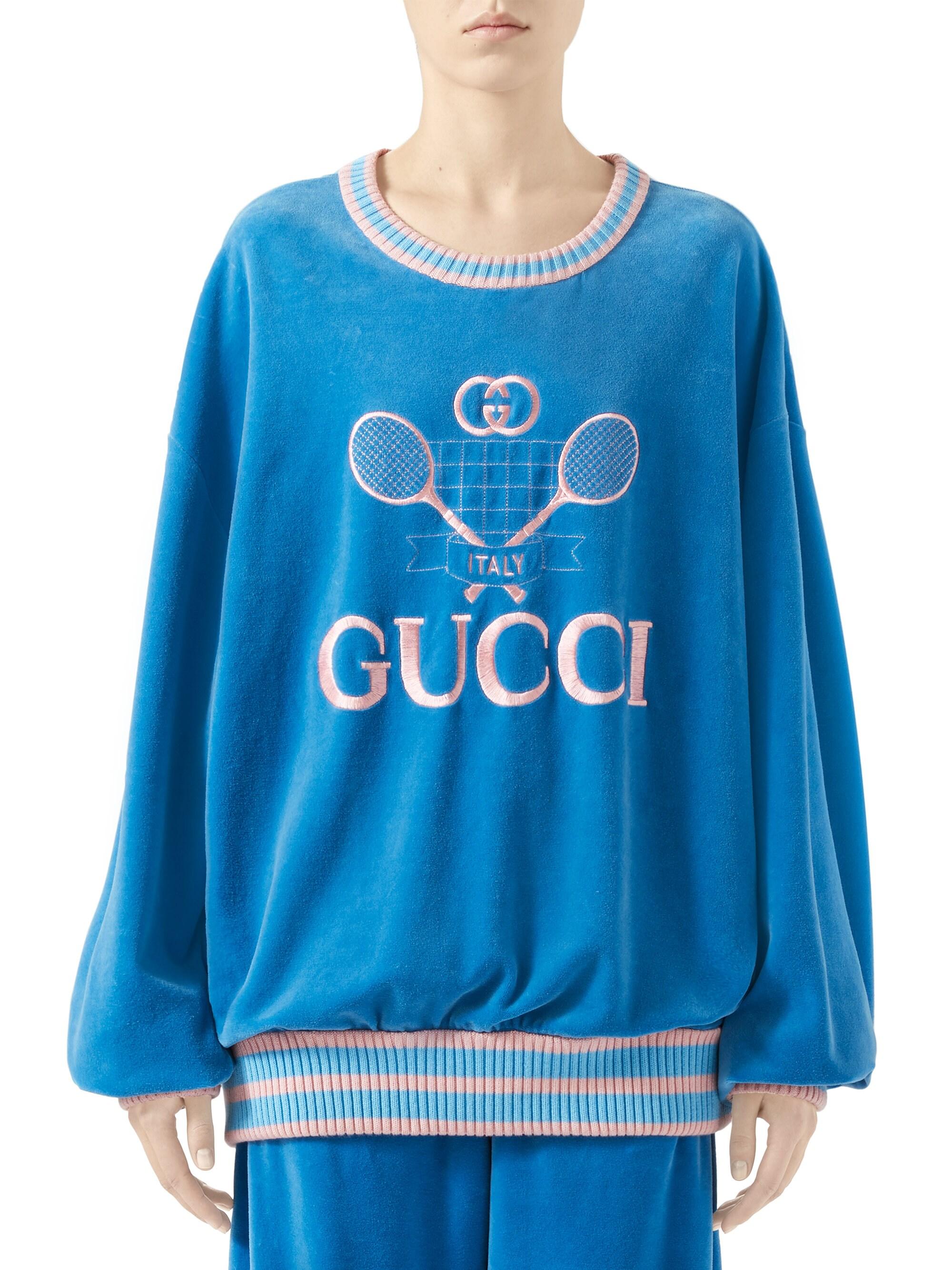 gucci tennis sweatshirt dupe