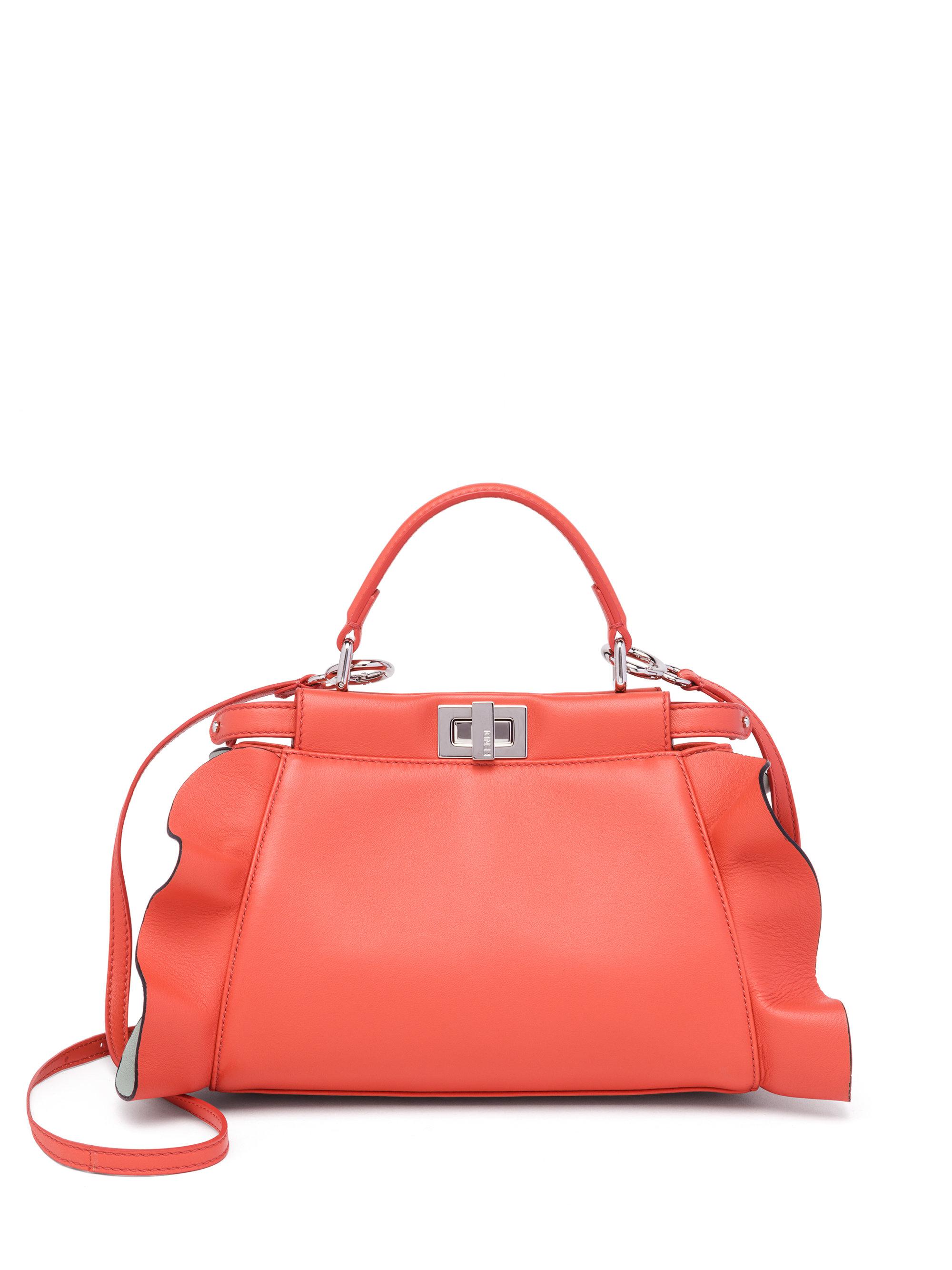 fendi peekaboo orange