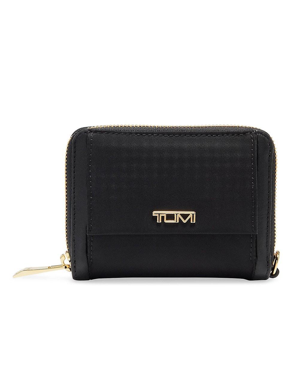Tumi Voyageur Slg Trifold Ziparound in Black for Men Lyst