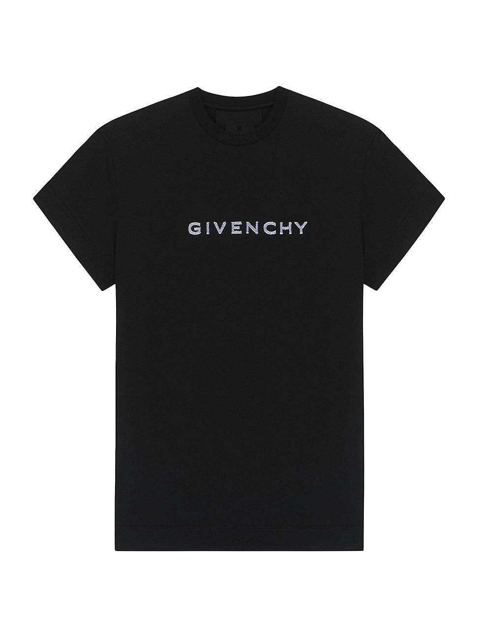 Givenchy Slim Fit 4g T-shirt in Black | Lyst