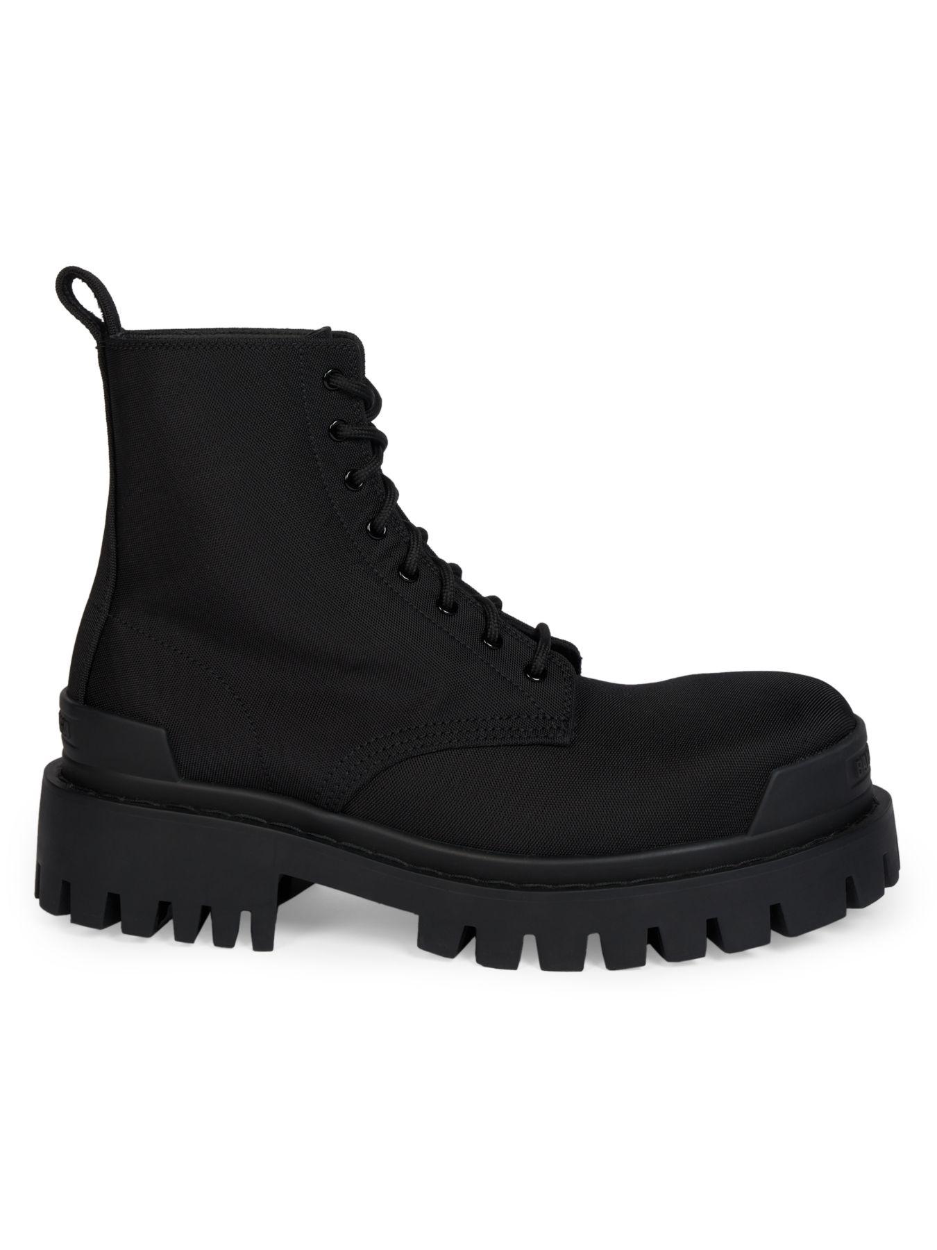 balenciaga combat boots