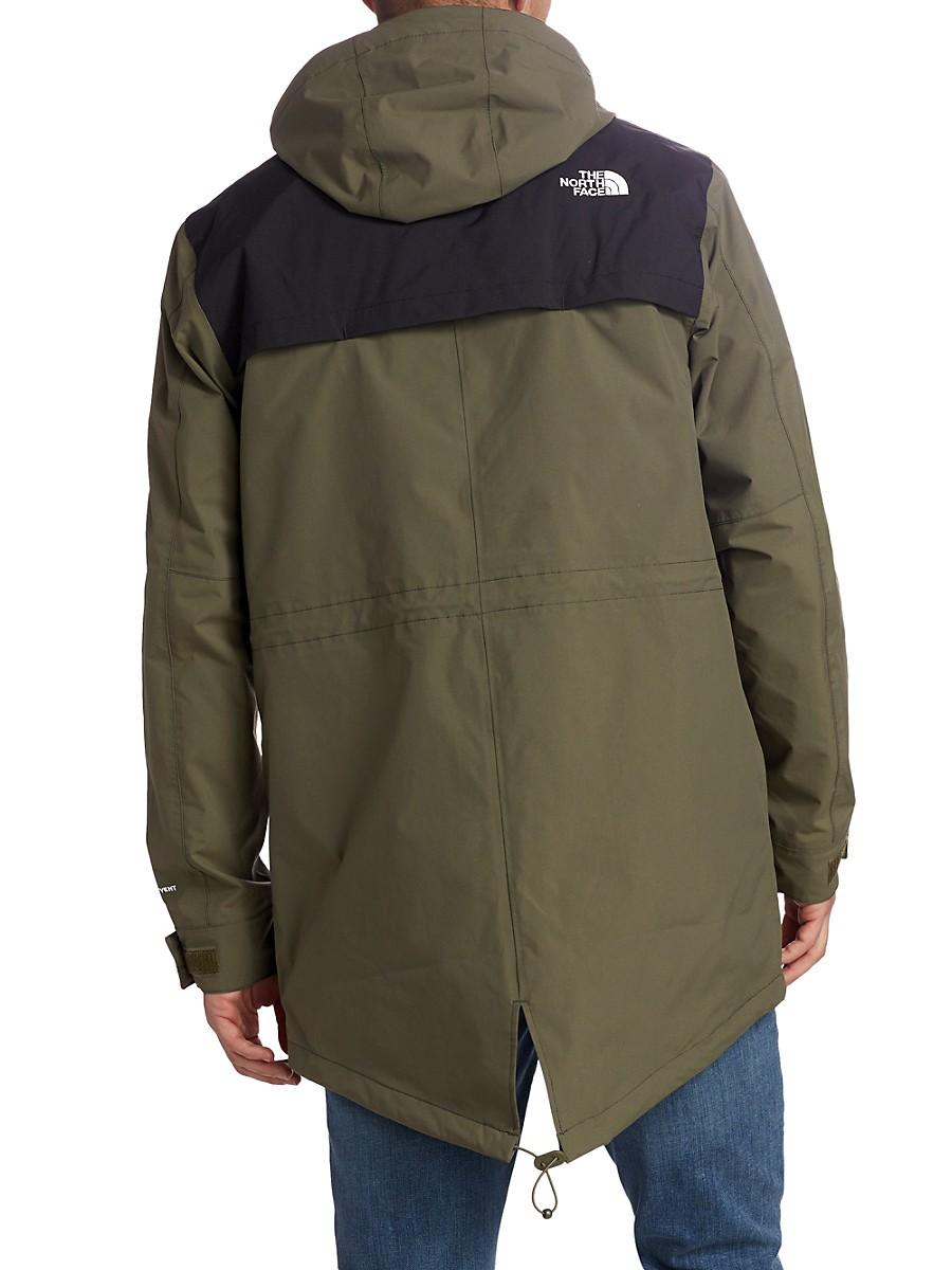 The North Face Synthetic City Breeze Rain Parka in Taupe (Green) for Men -  Save 45% - Lyst