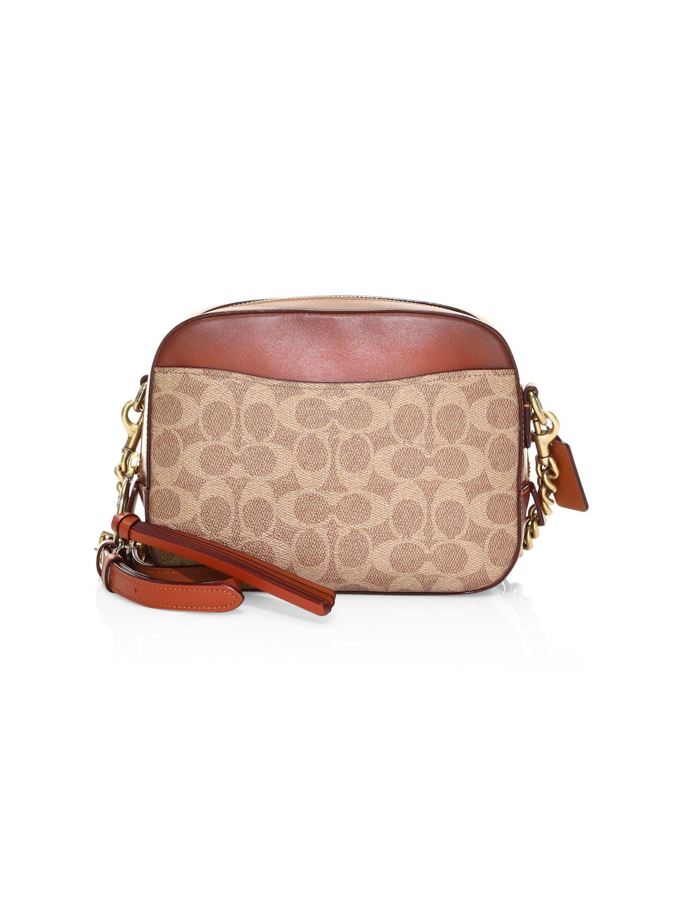 COACH Signature Canvas Camera Bag Lyst