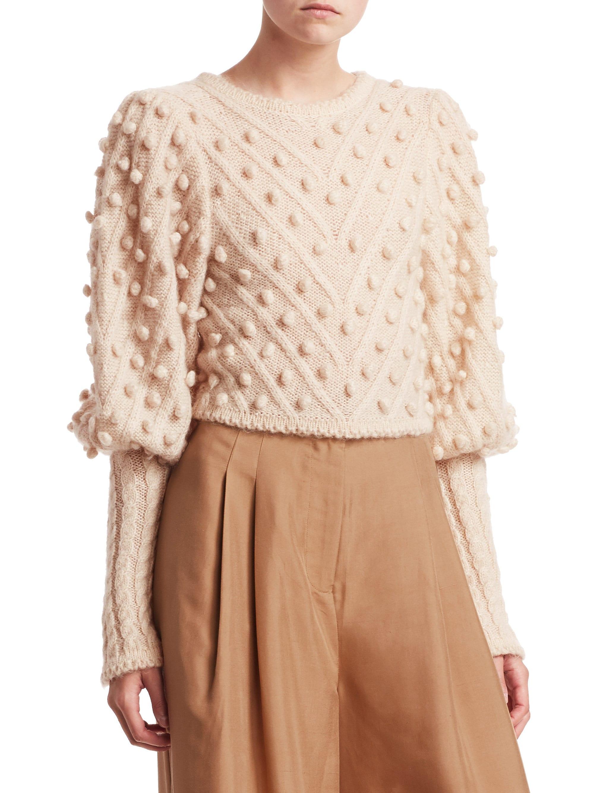 zimmermann fleeting bauble sweater dress