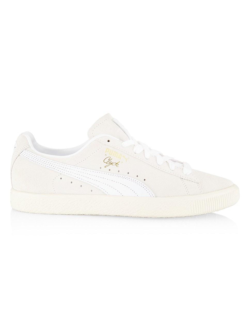 PUMA Clyde Prm Sneakers in White for Men | Lyst