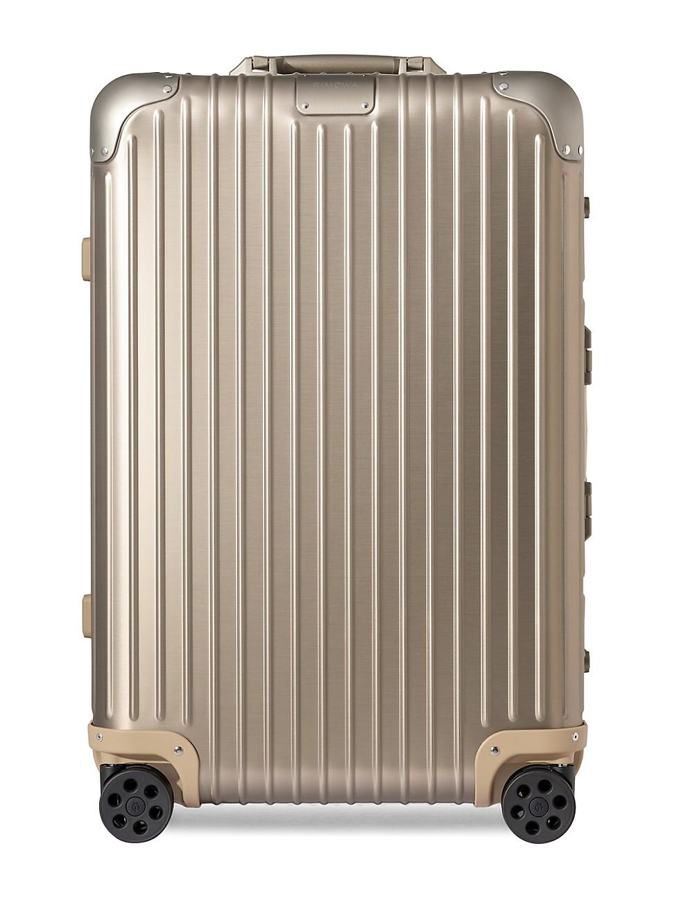 RIMOWA Original Check-in M Spinner Luggage for Men - Lyst