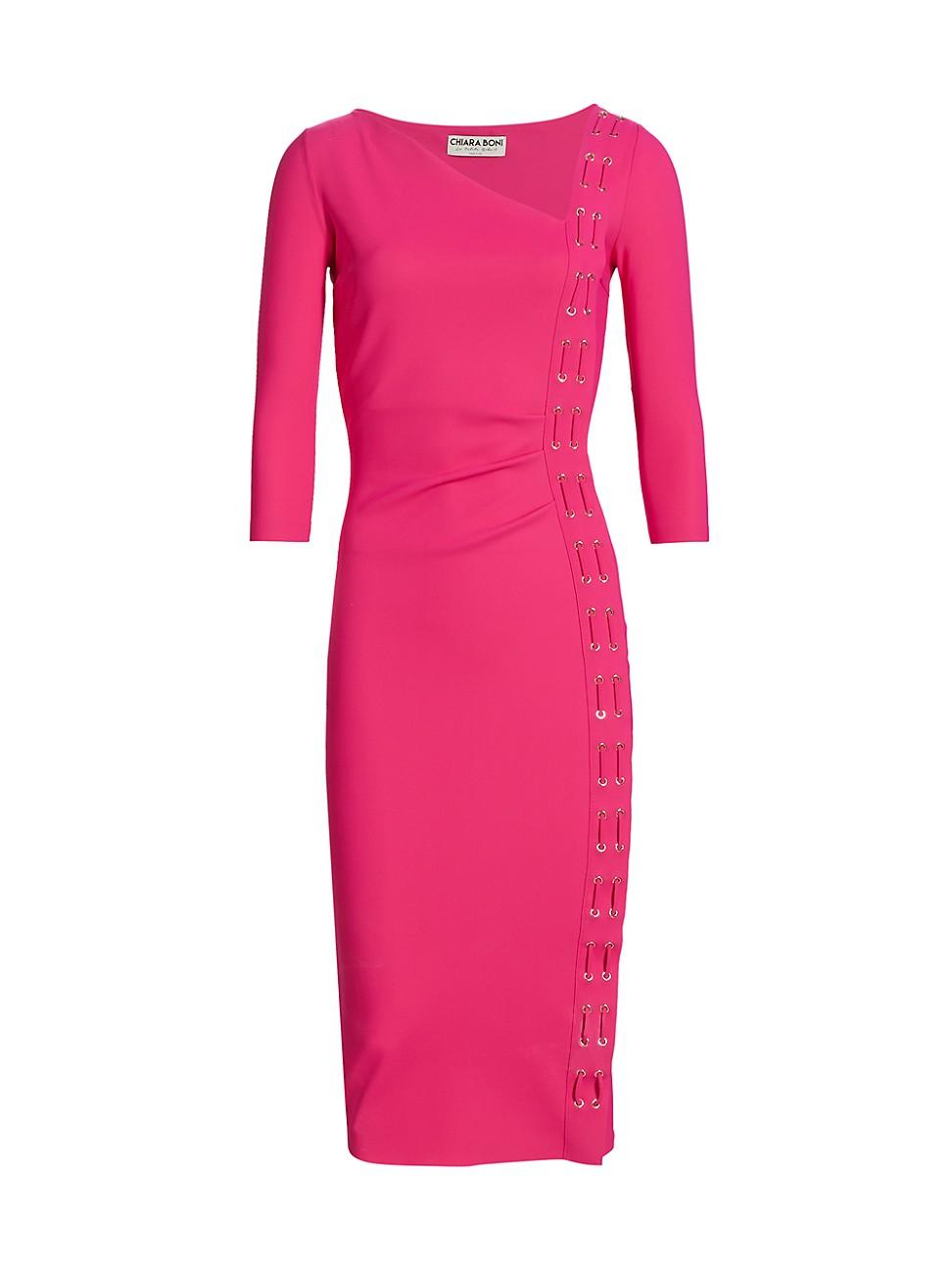 La Petite Robe Di Chiara Boni Hedy Cocktail Dress in Pink | Lyst