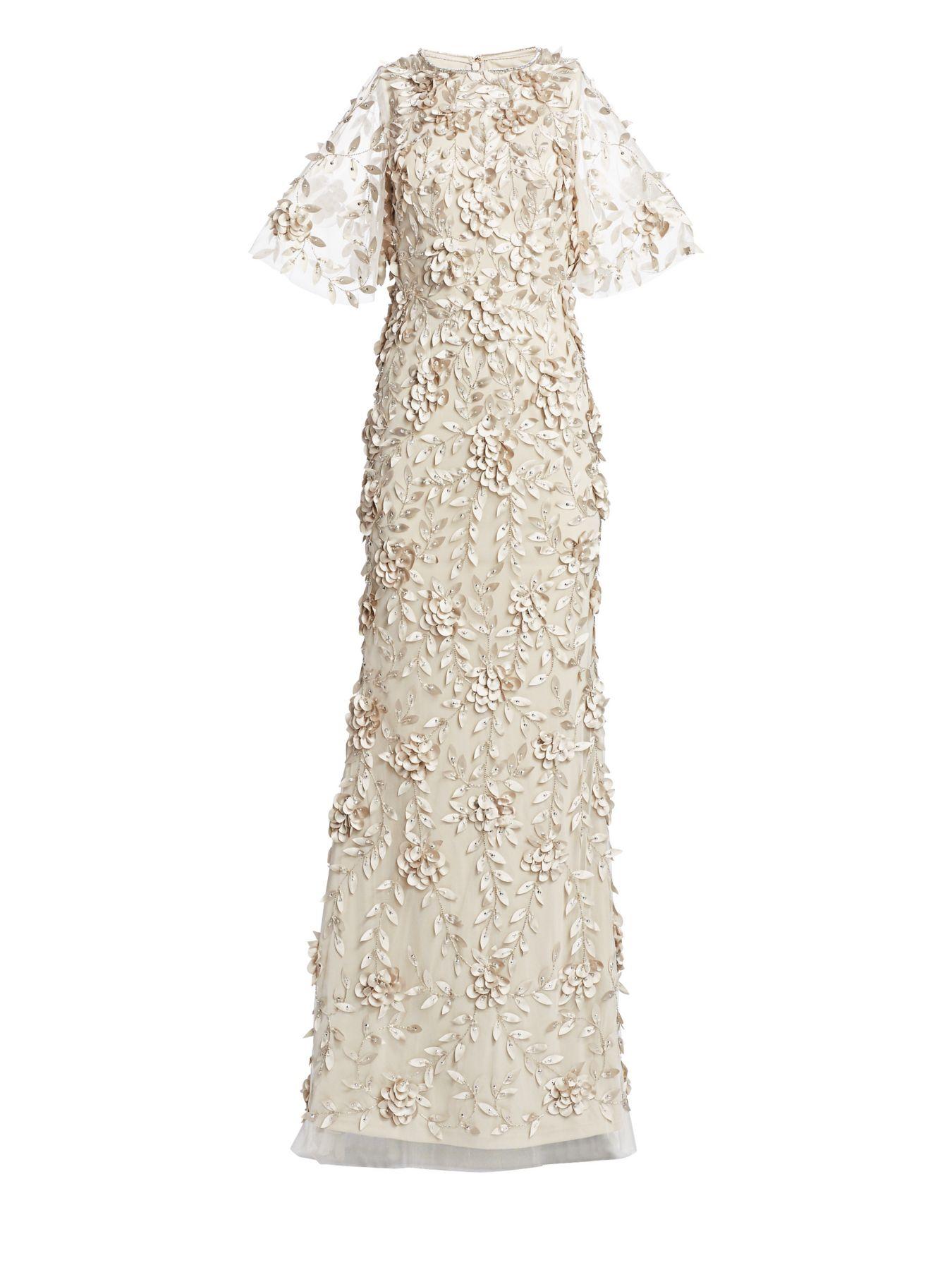 theia embellished tulle gown