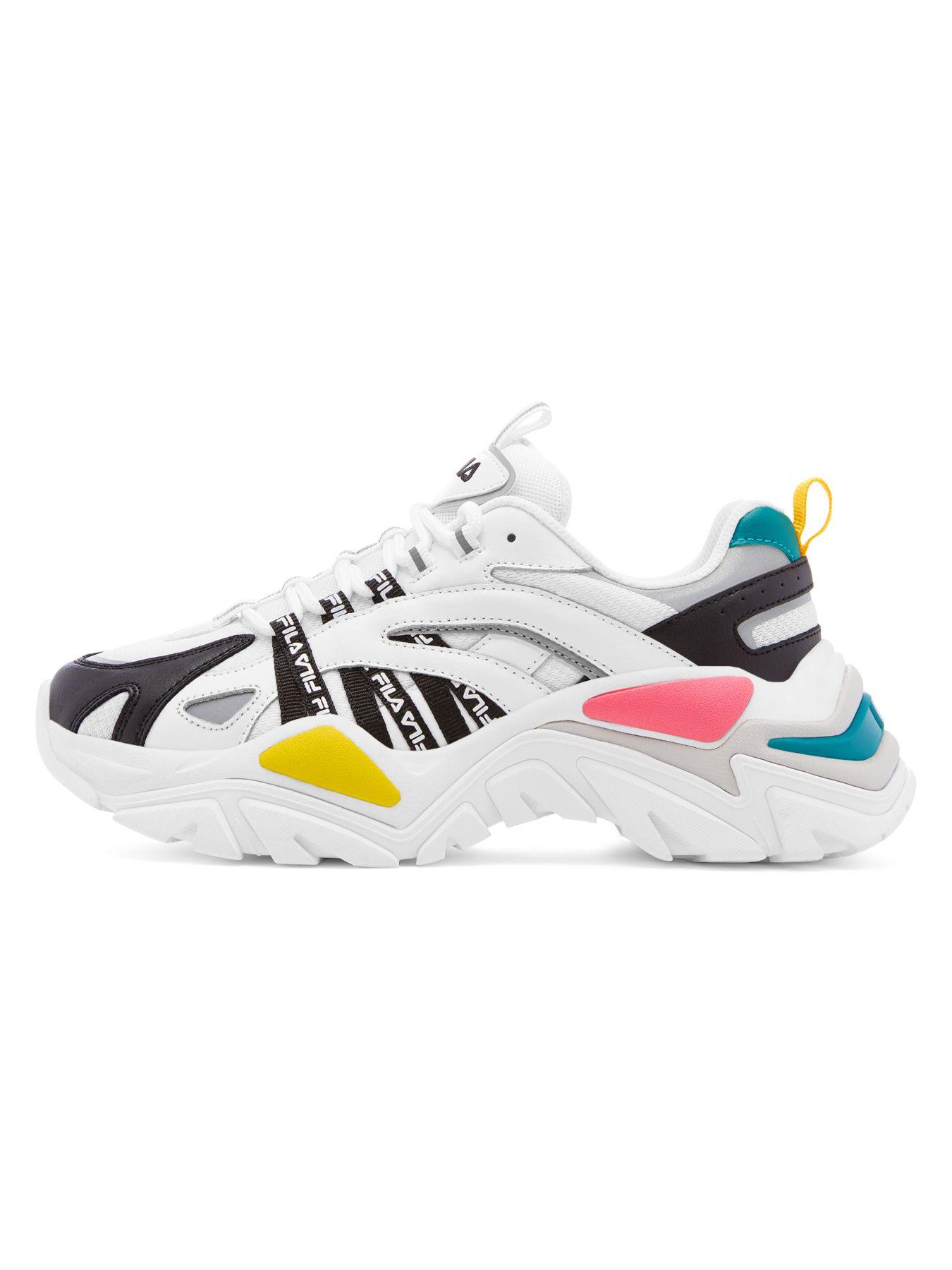 fila color block shoes