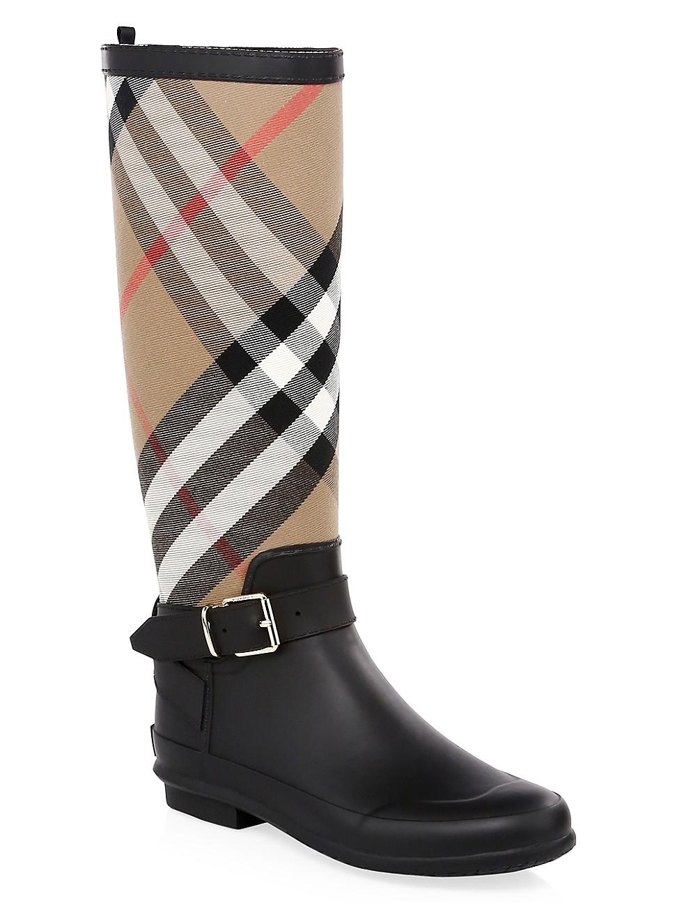 Burberry wide calf boots Clearance
