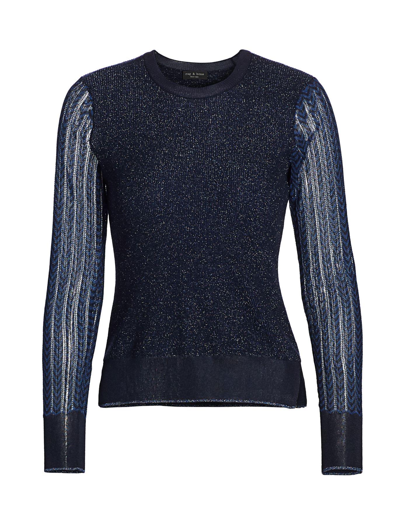 rag and bone navy sweater