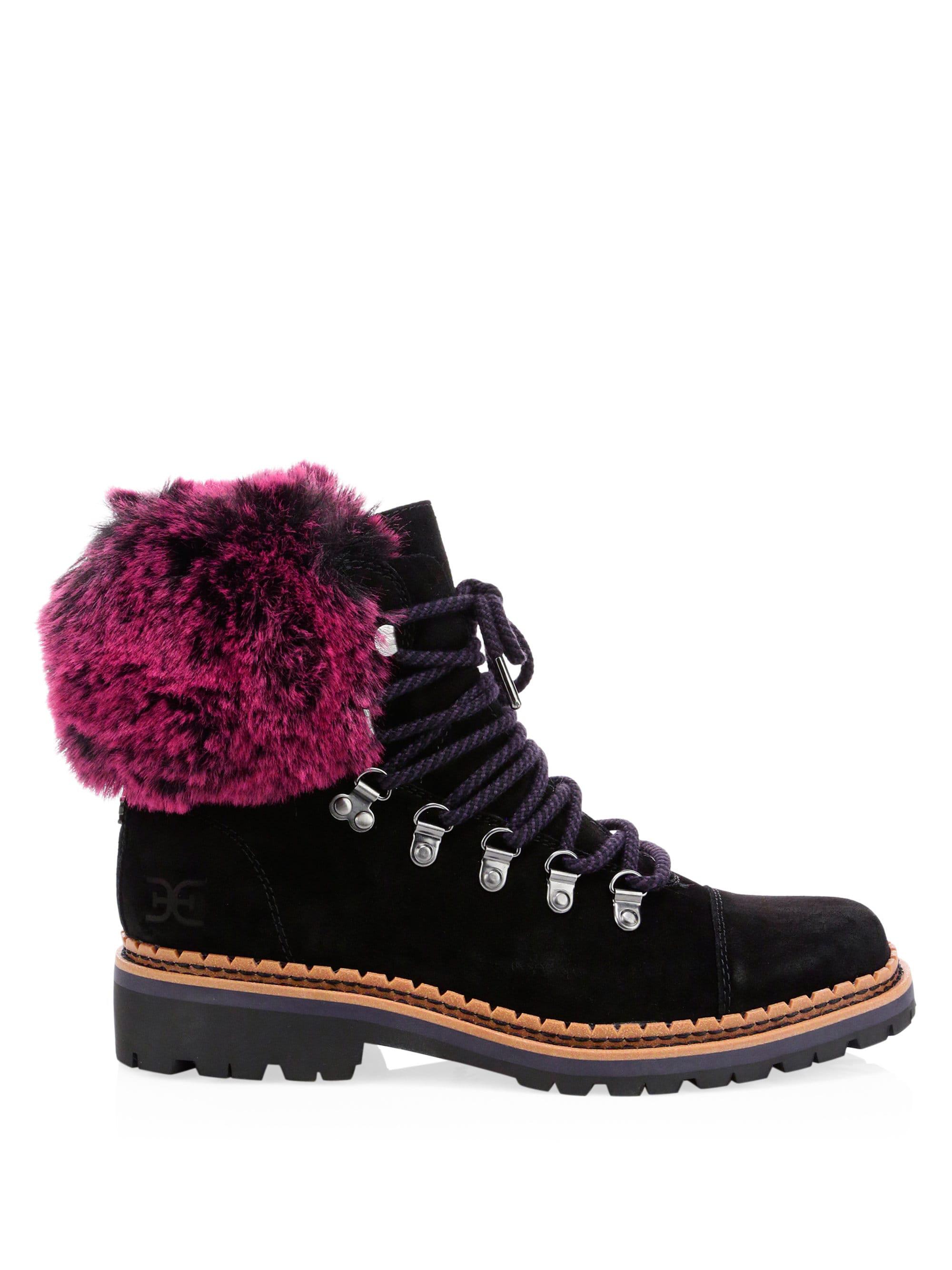 bowen faux fur bootie