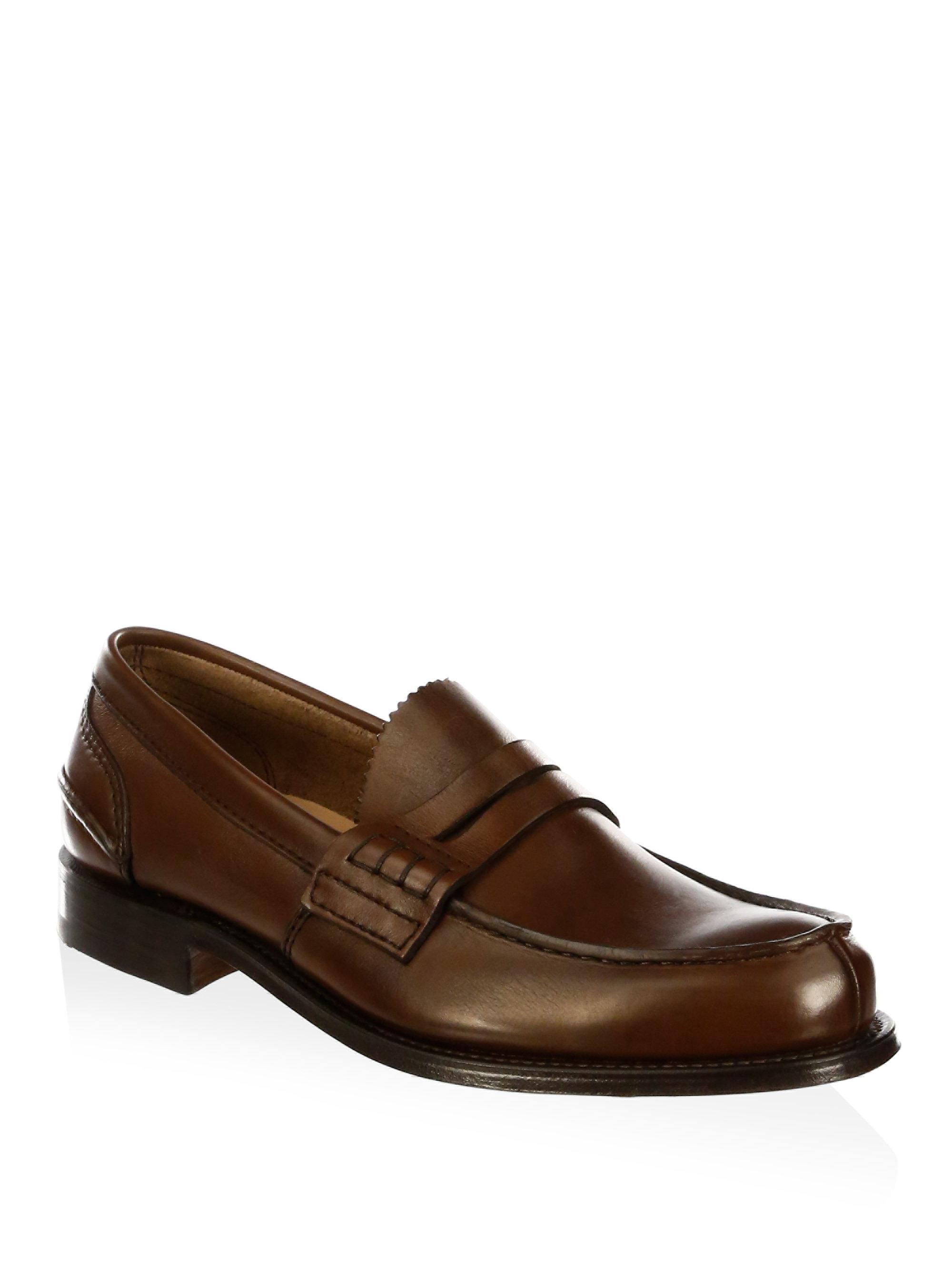 Church's Pembrey Leather Penny Loafers in Brown for Men - Lyst