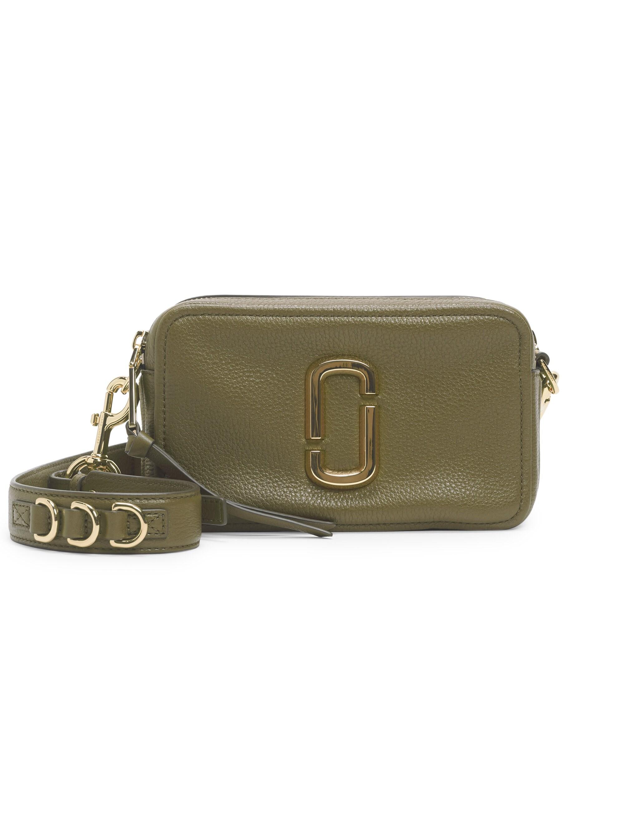 Marc Jacobs The Softshot 21 Leather Camera Bag in Green Lyst