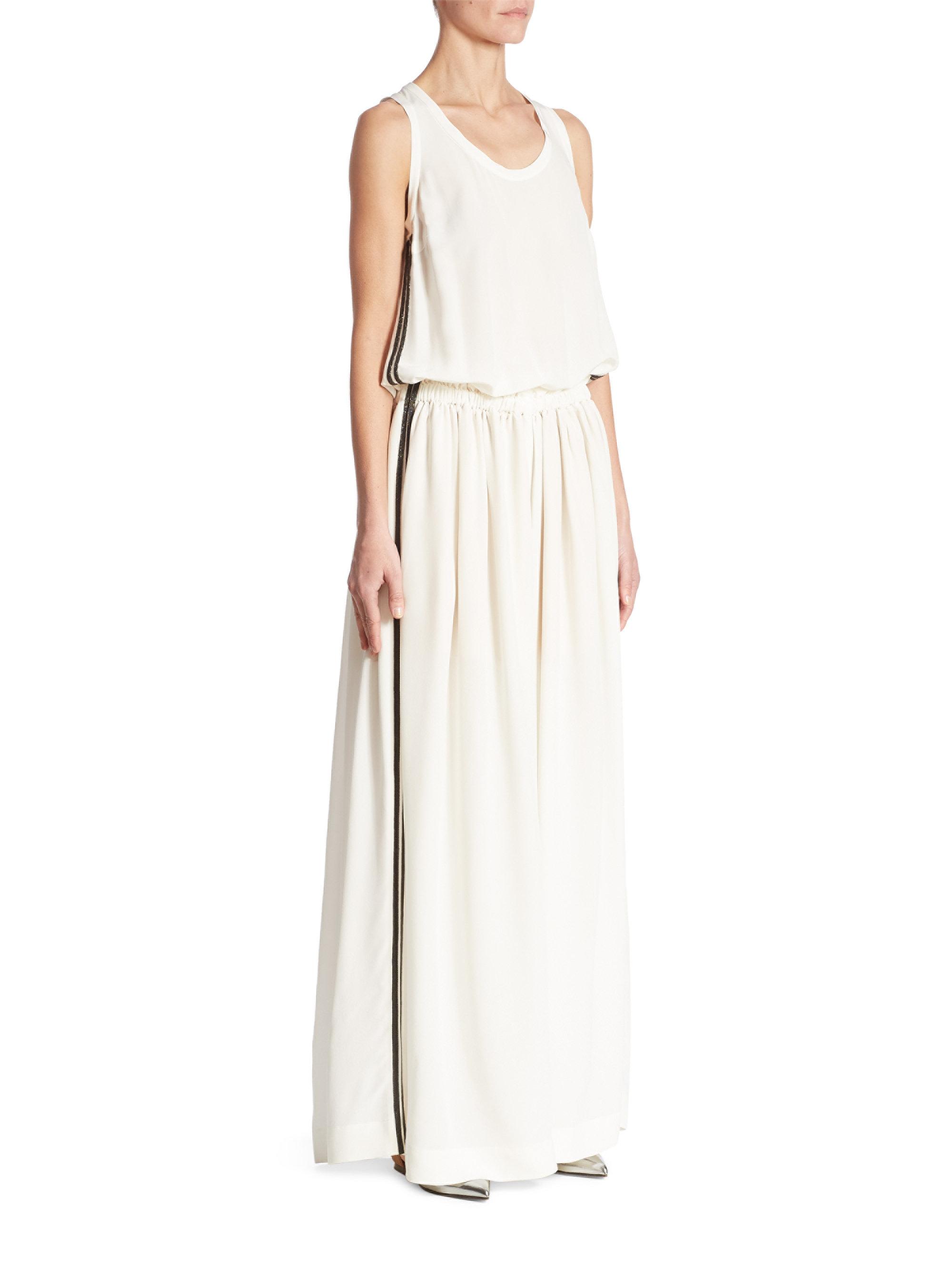 silk wide leg jumpsuit