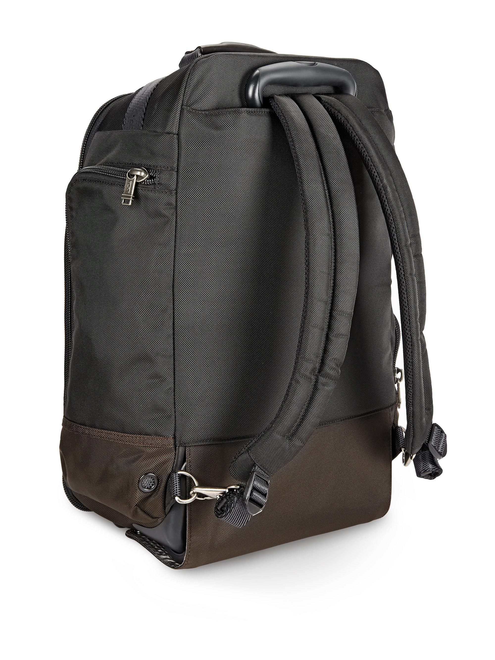 Tumi Synthetic Alpha Bravo Peterson Wheeled Backpack in Black for Men ...