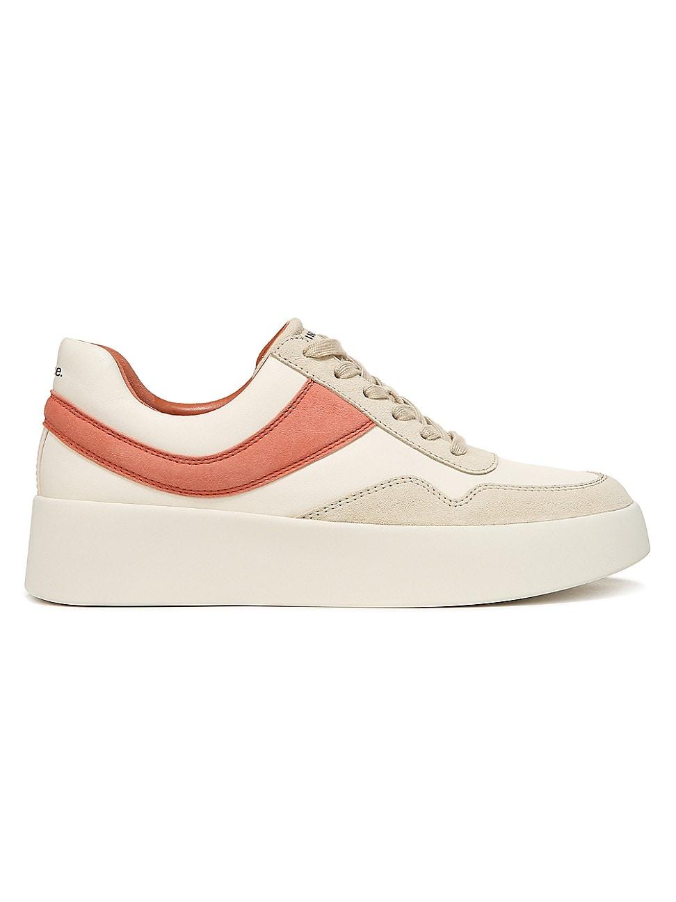 Vince Warren Court Suede Platform Sneakers in Pink Lyst Vince Warren Court Suede Platform Sneakers in Pink Lyst