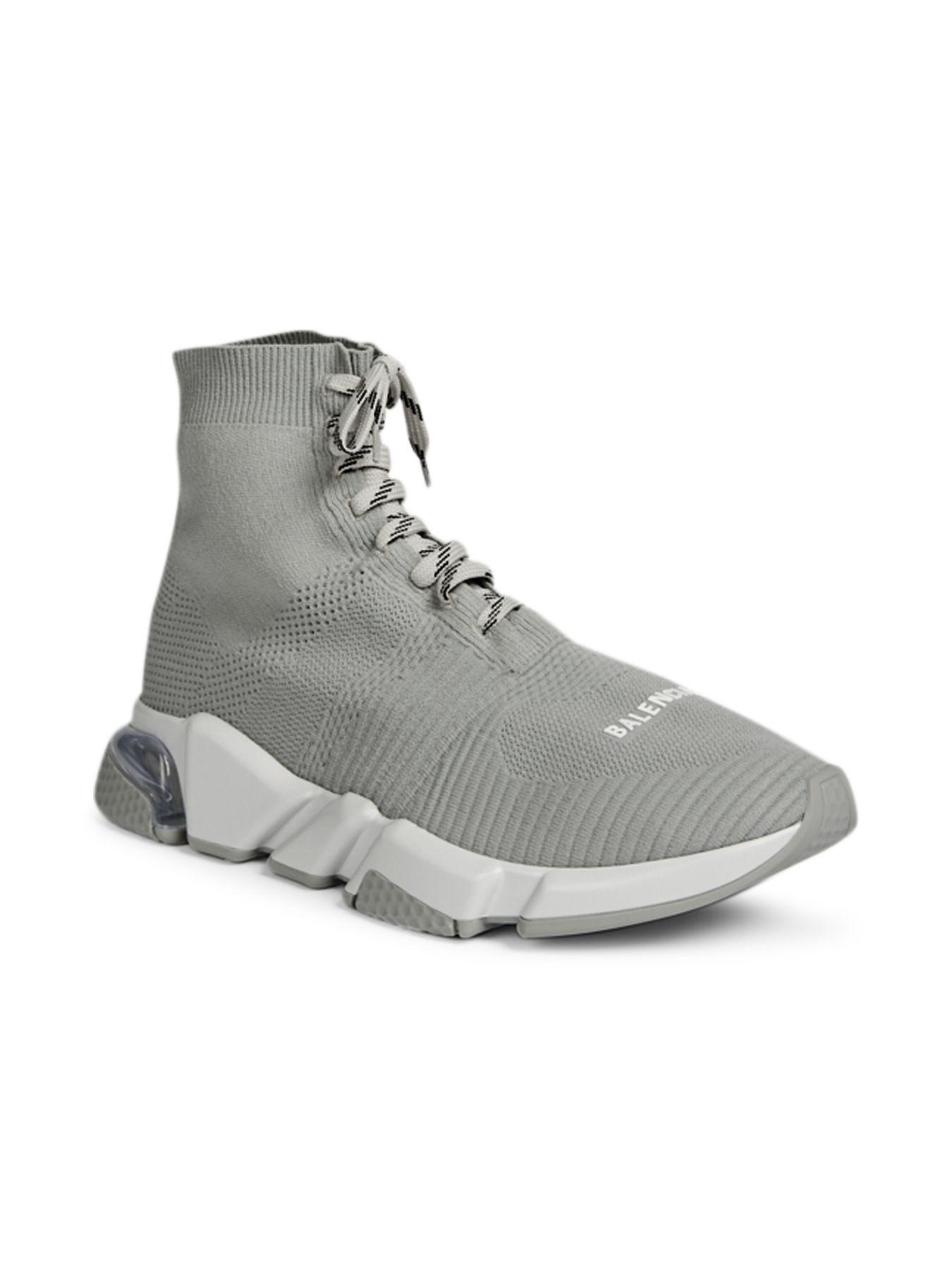 Grey Balenciaga Laces Speed Sock Balenciaga Shoes Grey Balenciaga