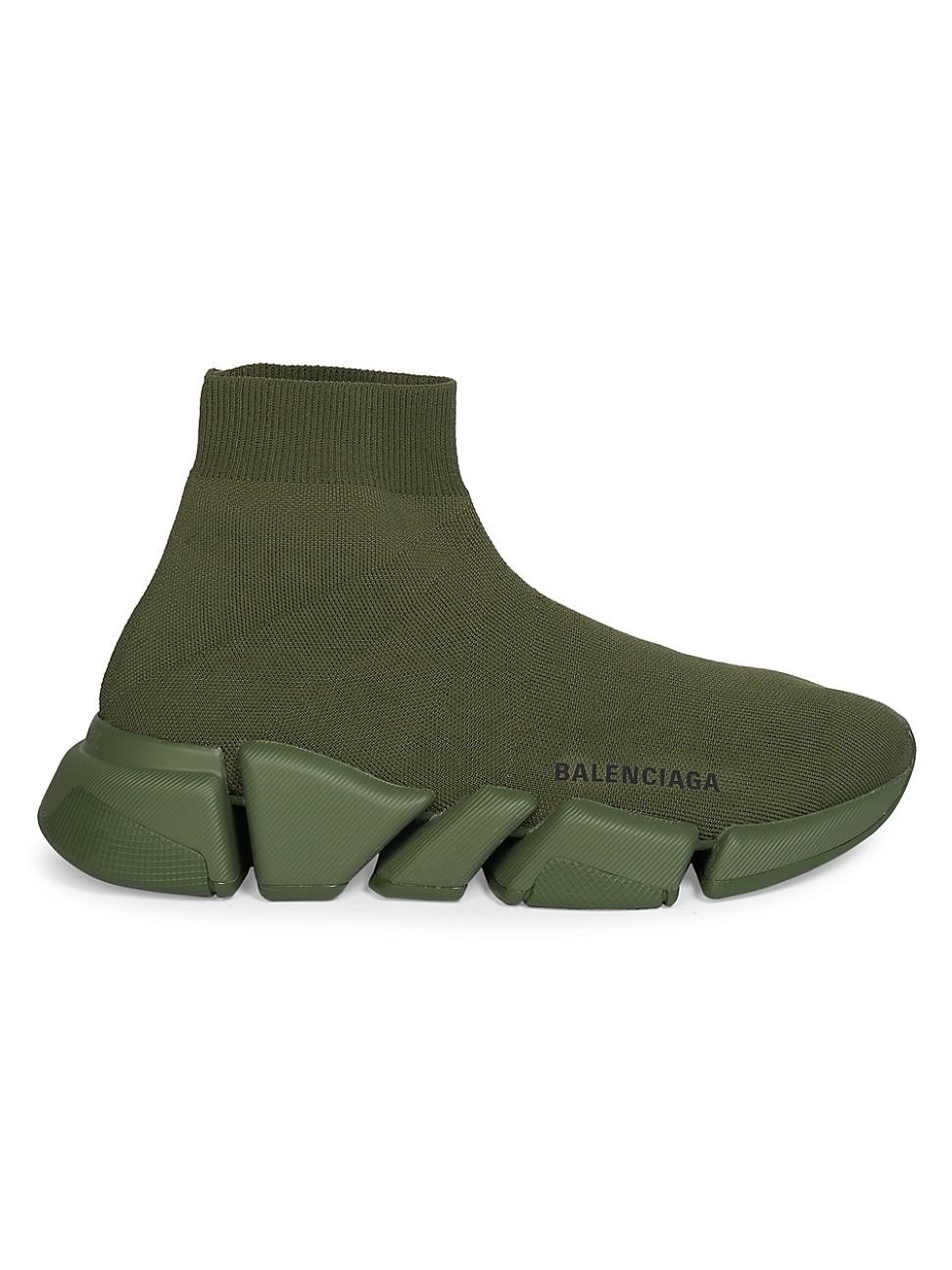 balenciaga sock green