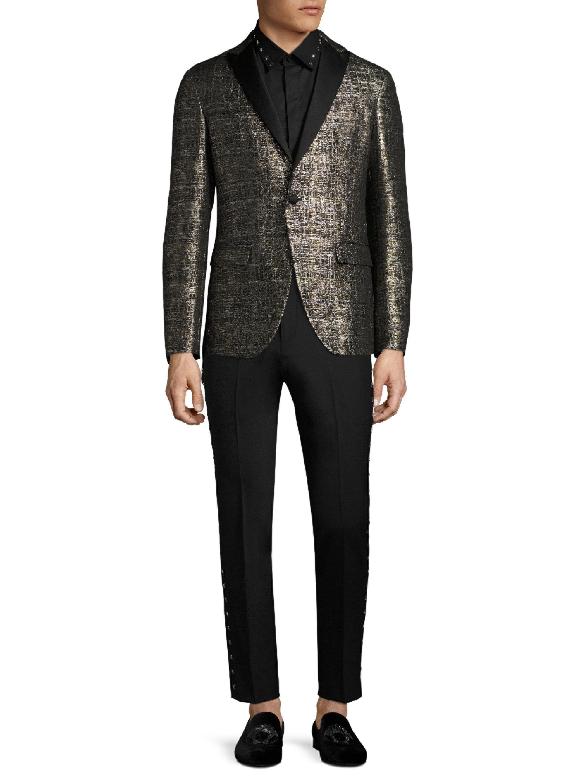 Lyst Versace Evening Jacket in Black for Men