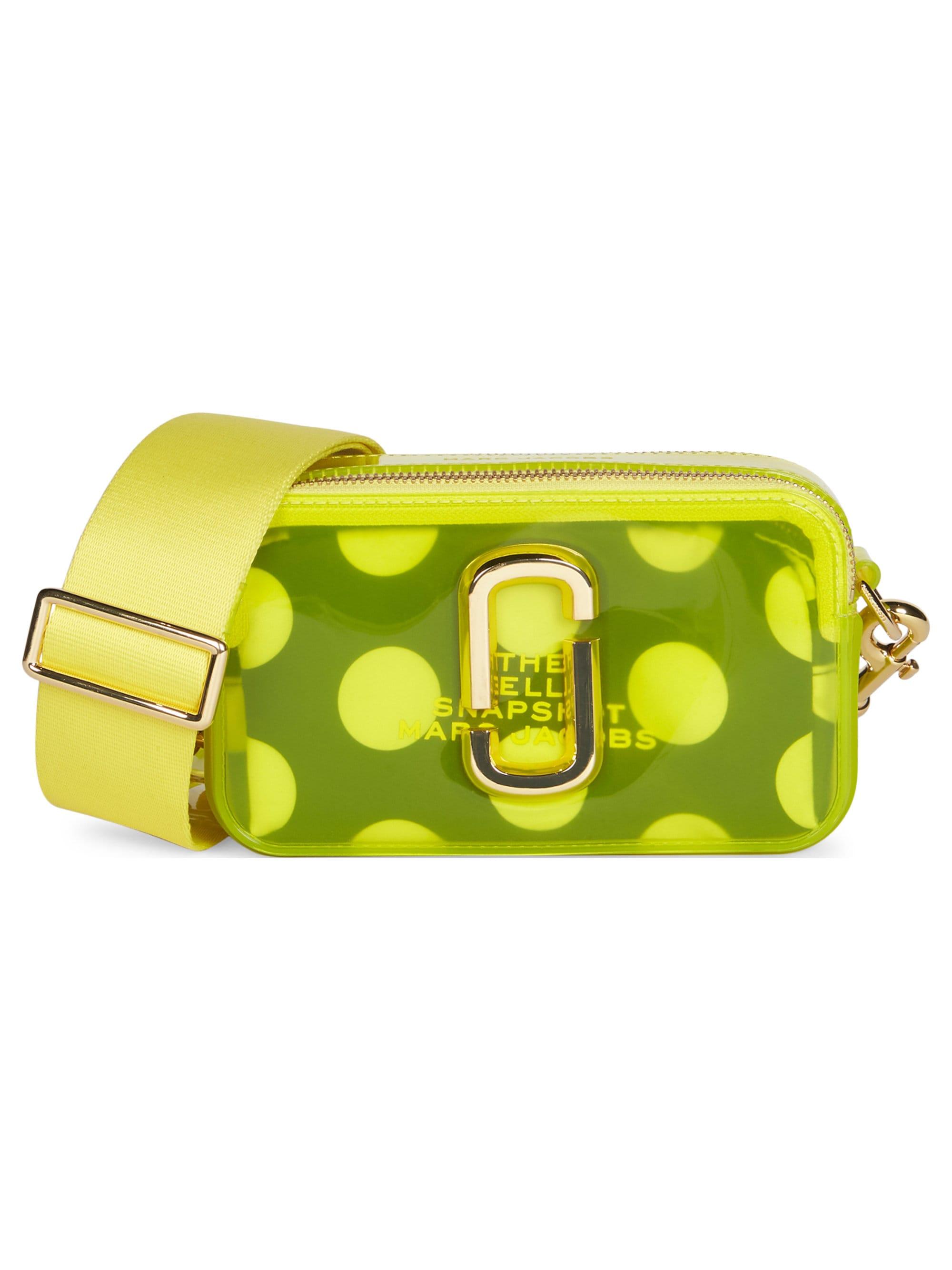 Marc Jacobs Snapshot Bag in Yellow Leather ref.498114 - Joli Closet