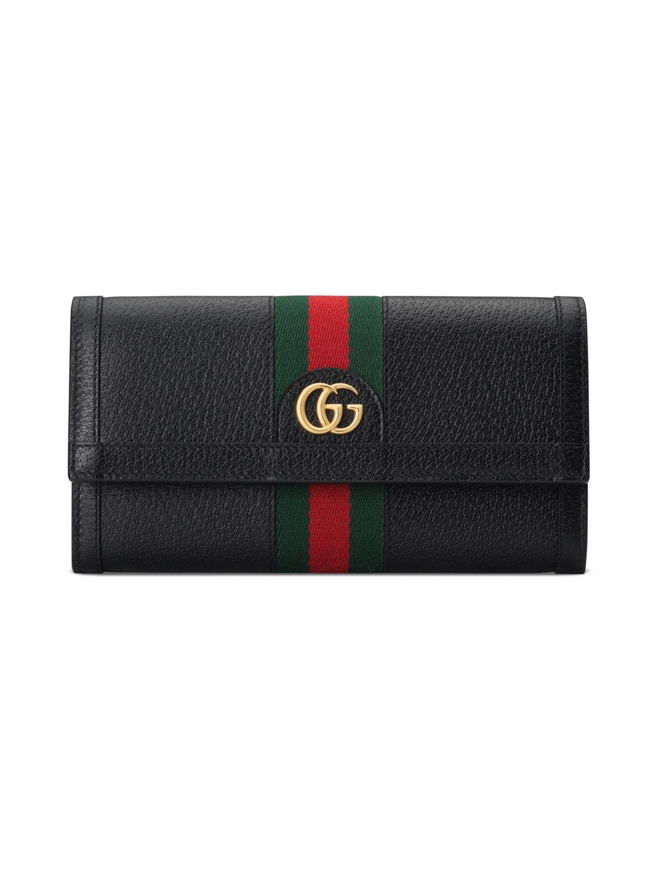 Gucci Leather Ophidia GG Continental 