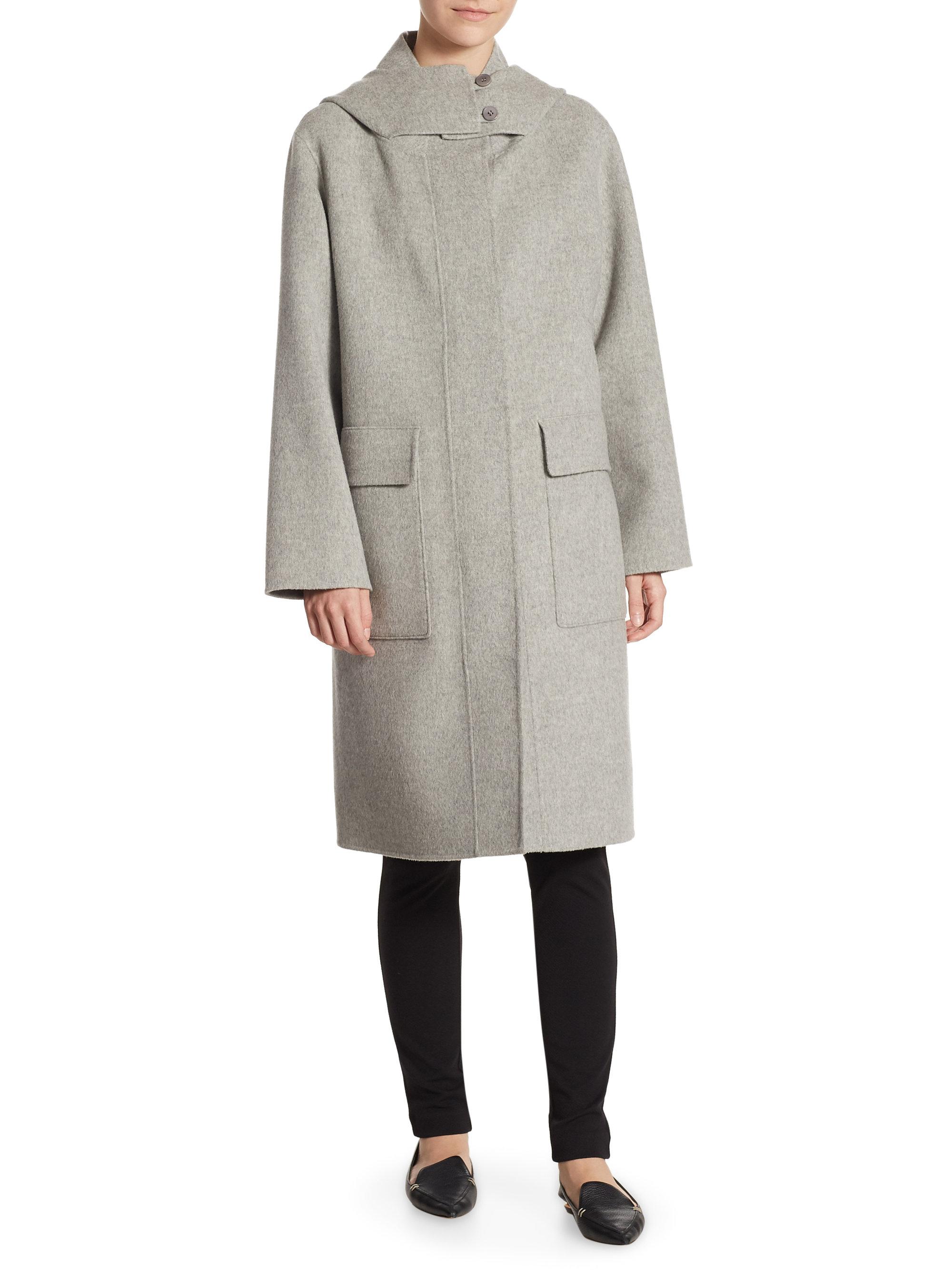 theory clean duffle coat
