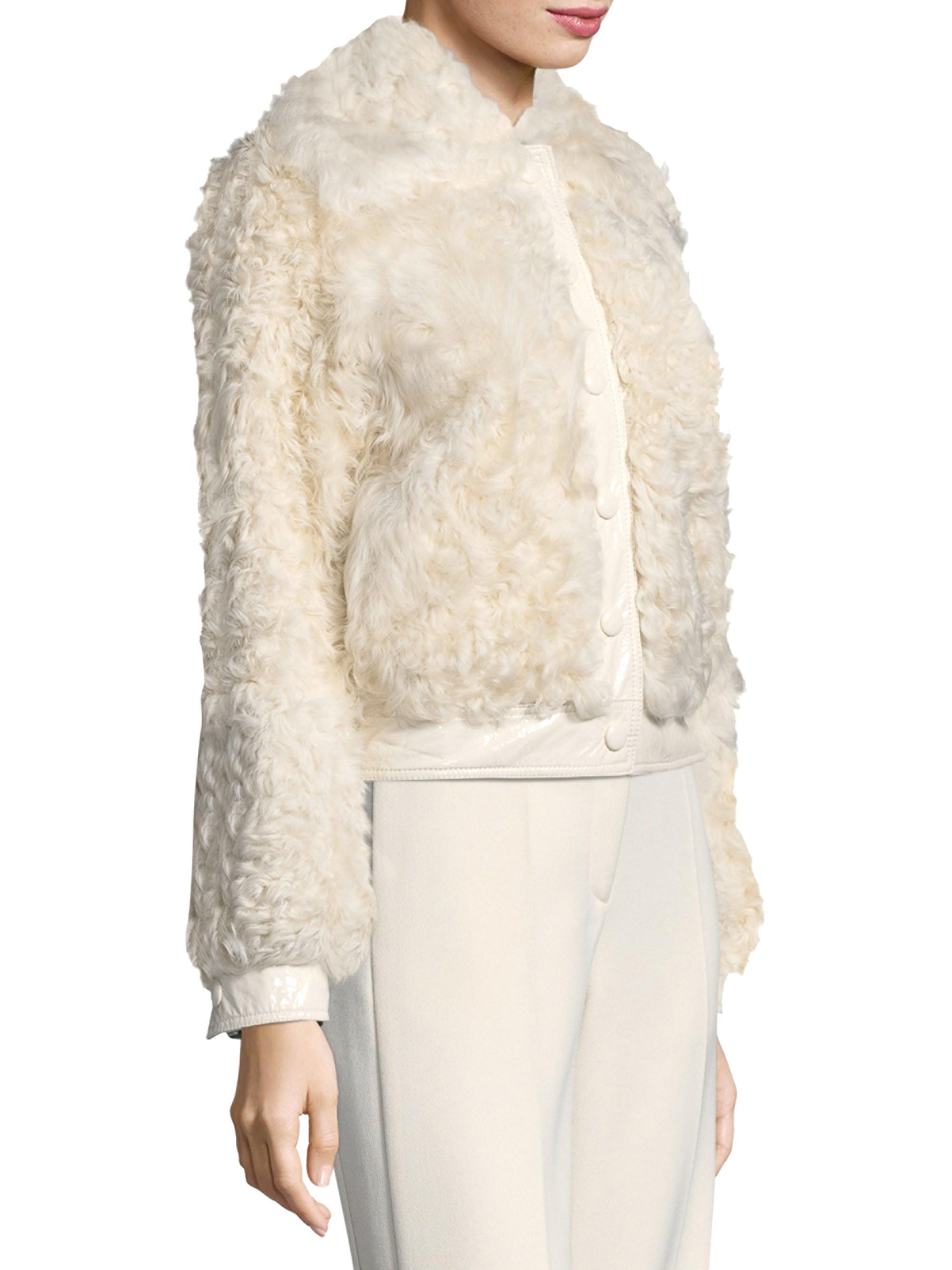 tory burch shearling jacket