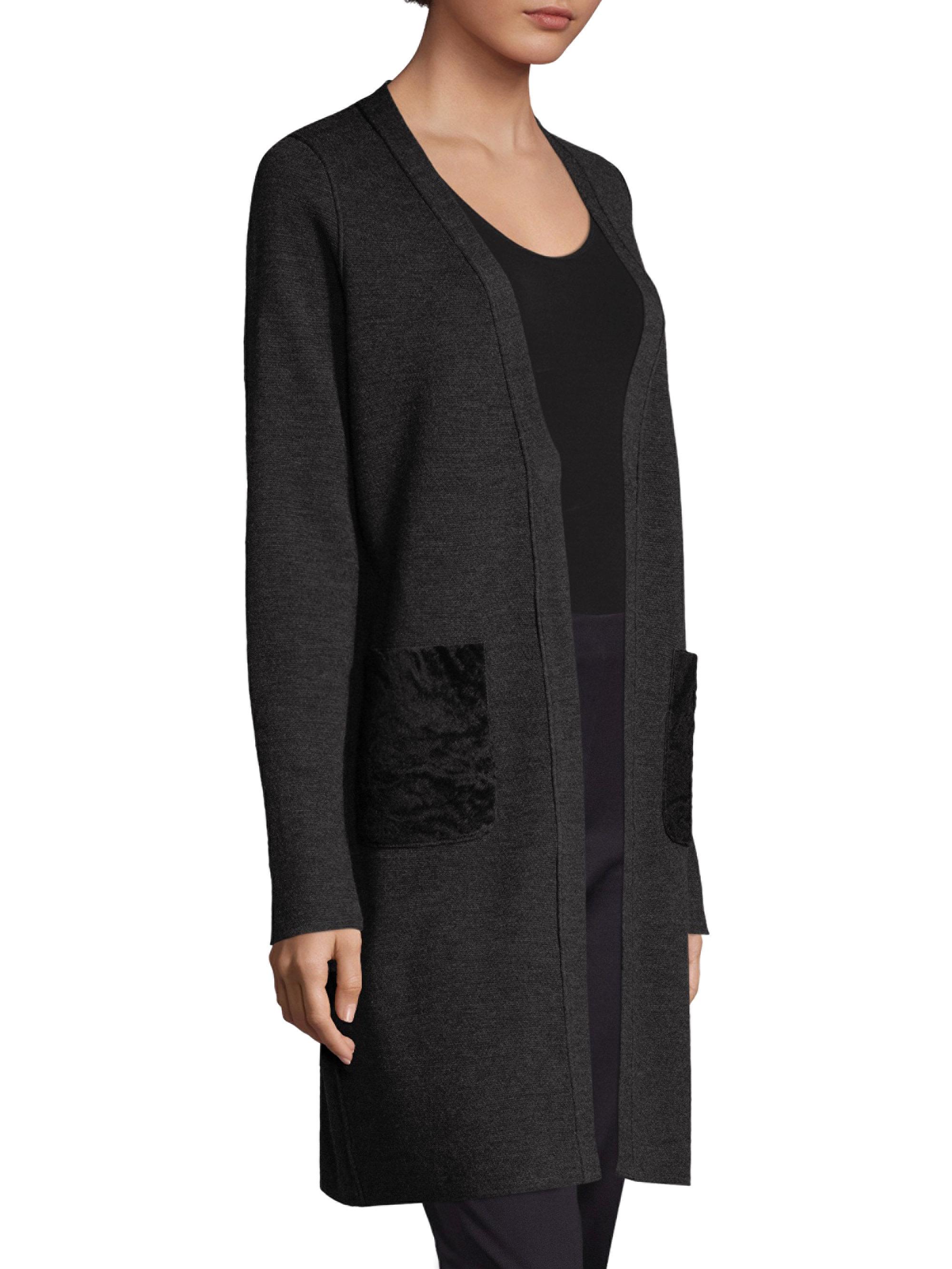 Maurine Floor Length Wool Cardigan