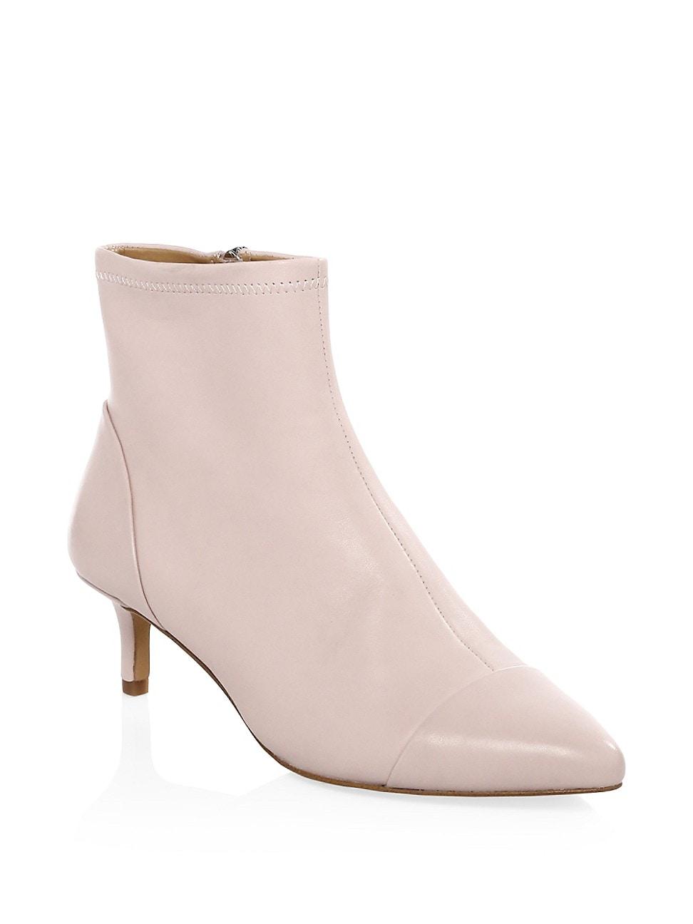 rebecca minkoff gianella block heel booties
