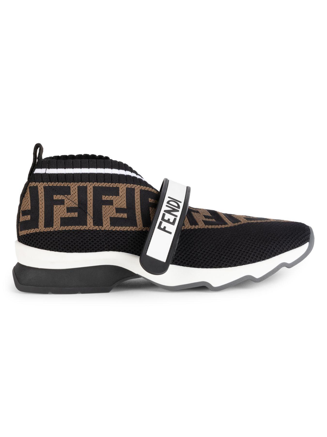 fendi sock trainers womens