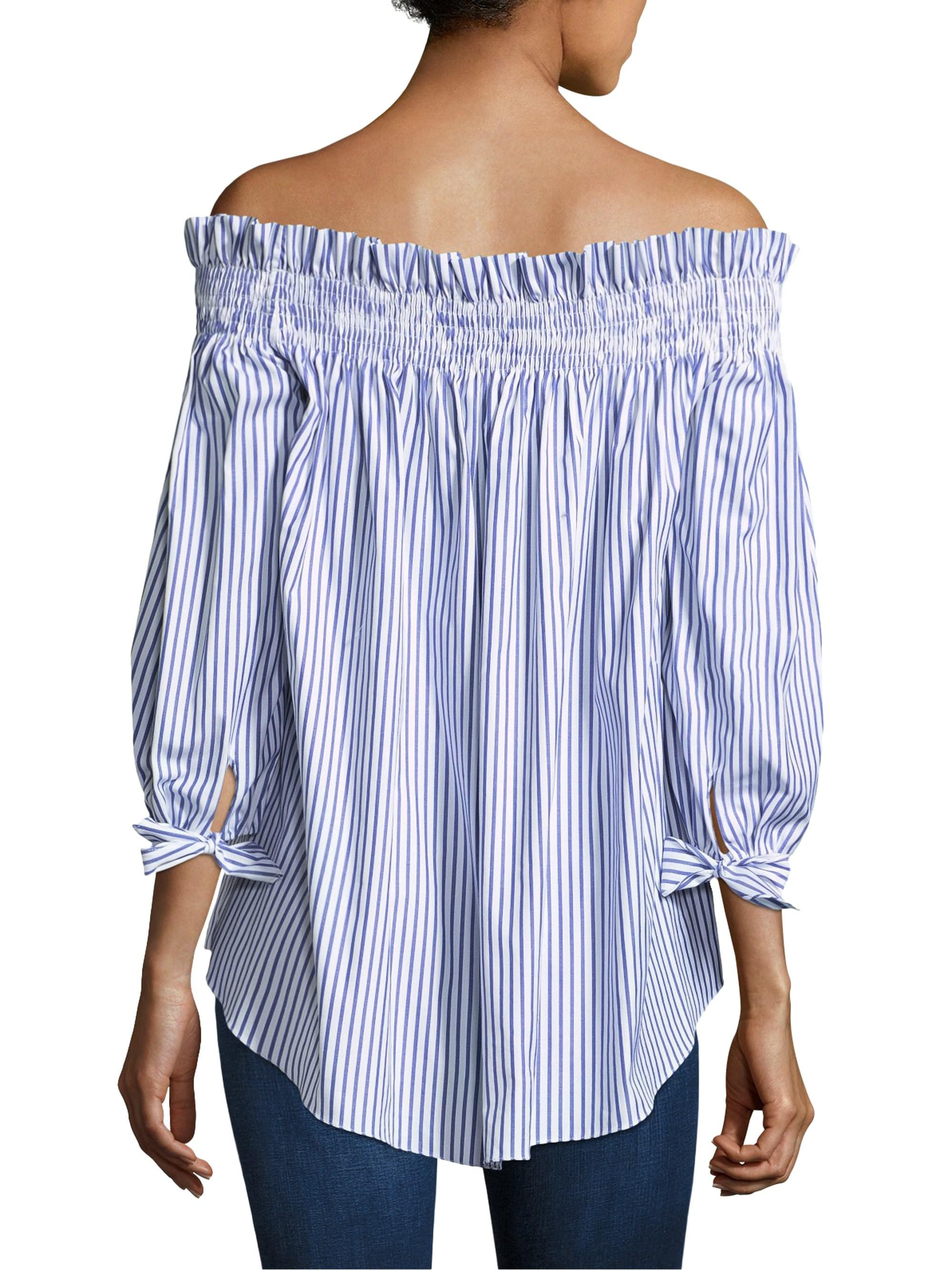 how to make a shirt off the shoulder