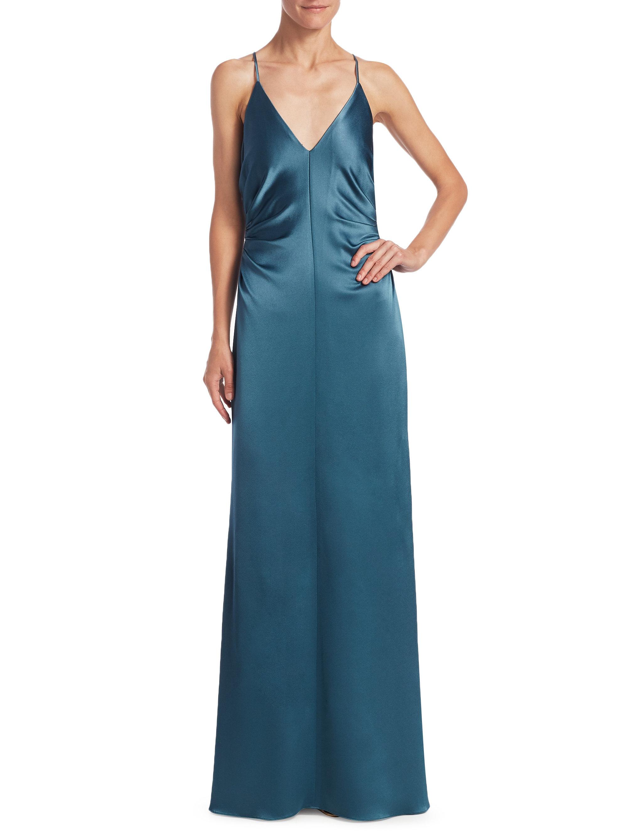 column evening gown
