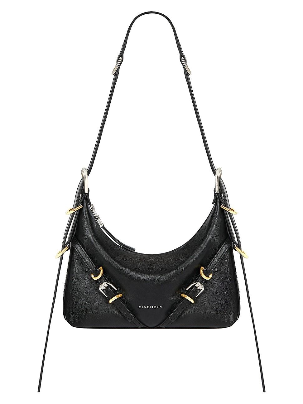 Givenchy Mini Voyou Bag In Leather Shoulder Bag in Black Lyst