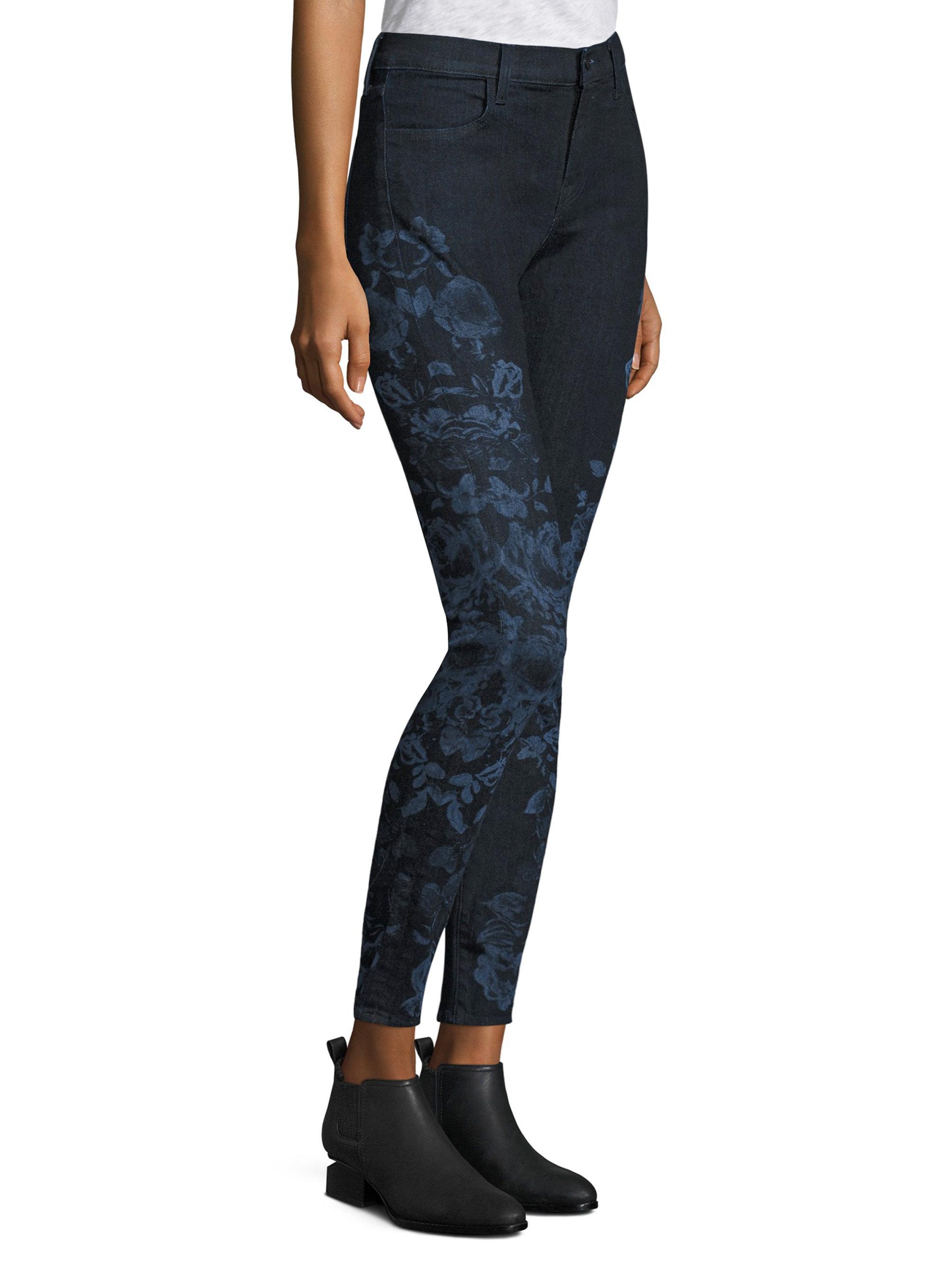 j brand floral jeans