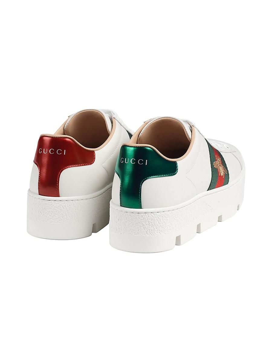 gucci platform sneakers