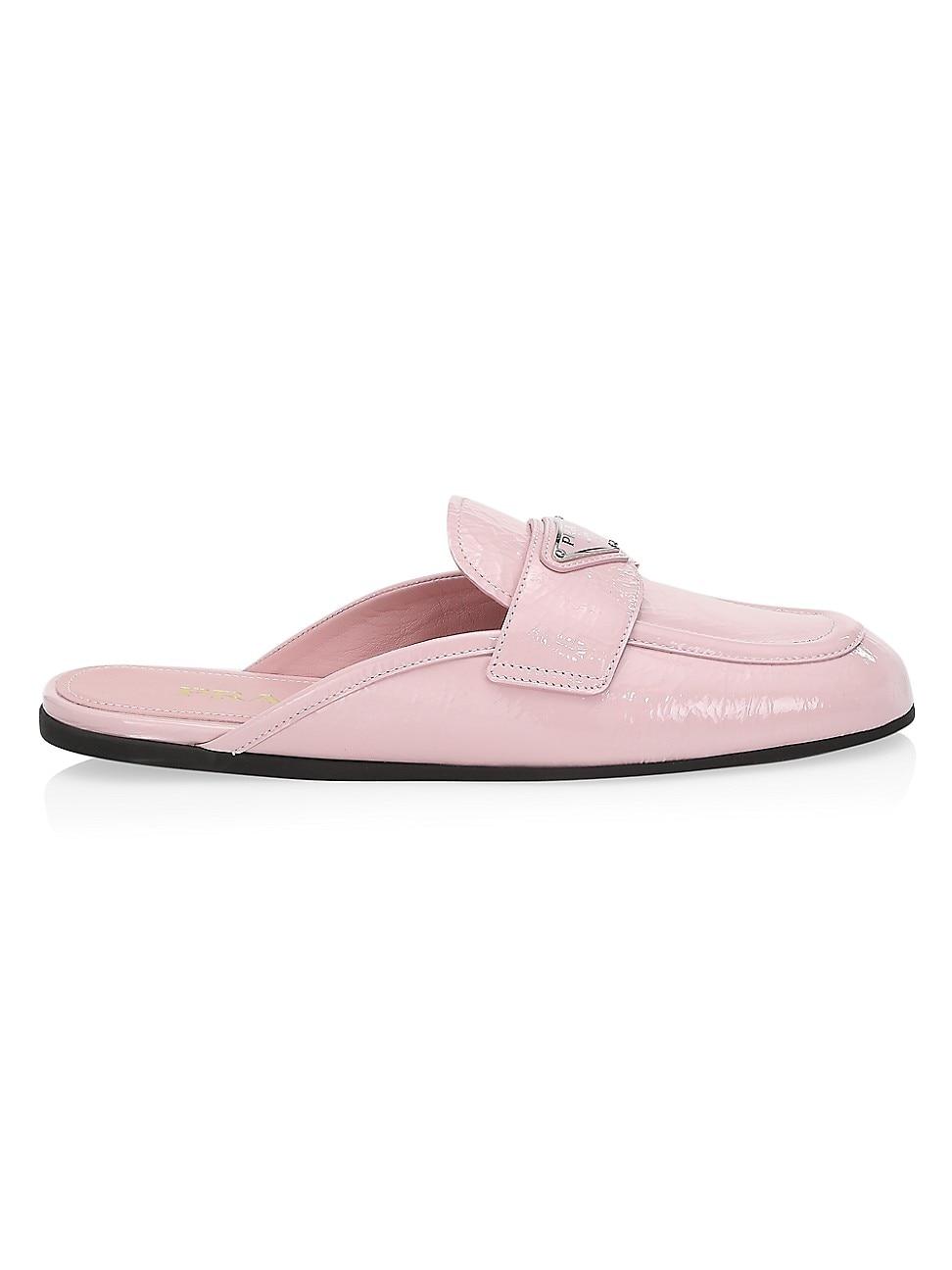 prada pink mules