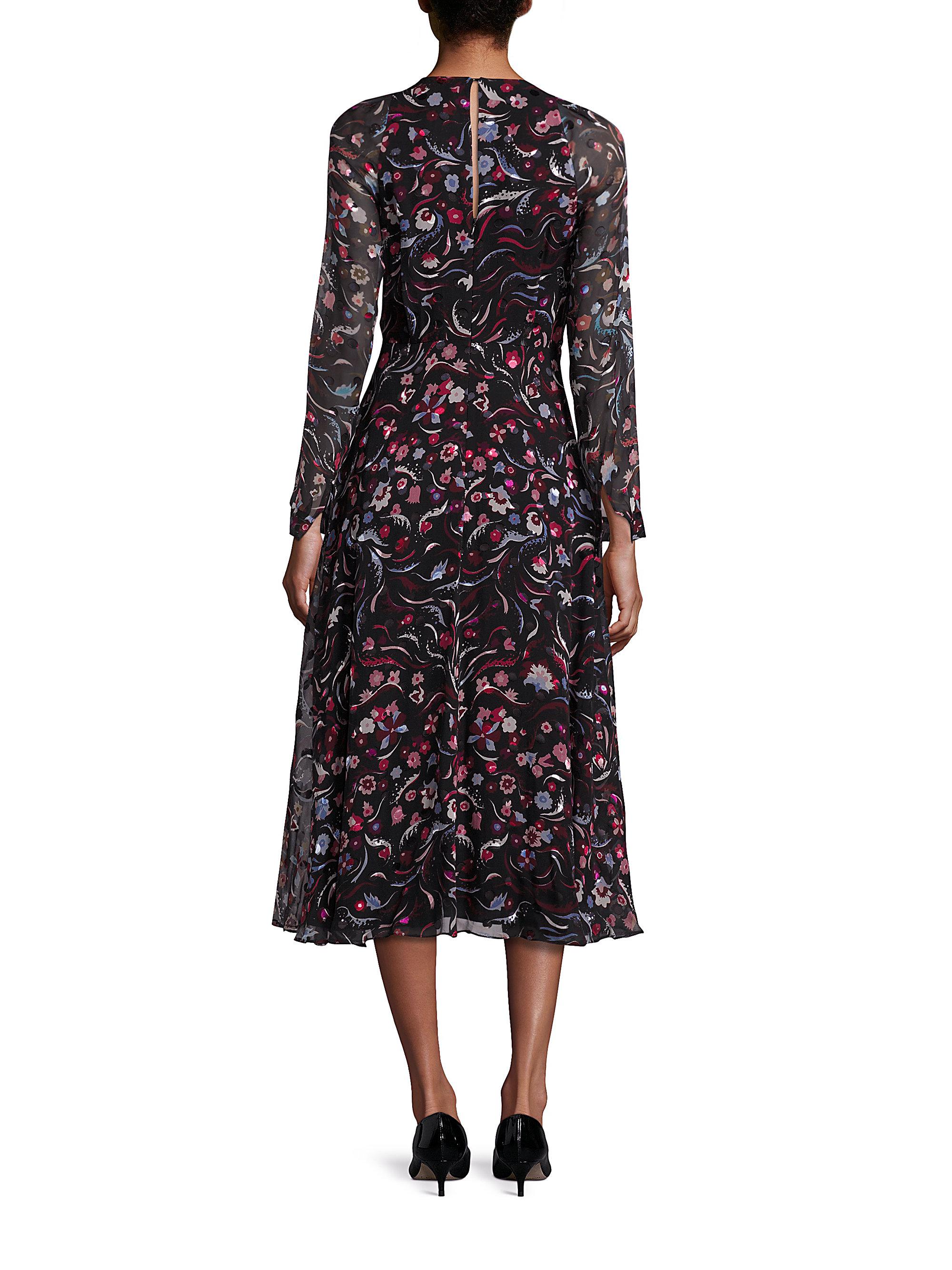 lk bennett floret black