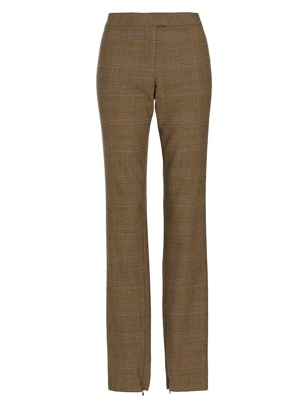 Rag & Bone Rebecca Plaid Pants in Natural Lyst